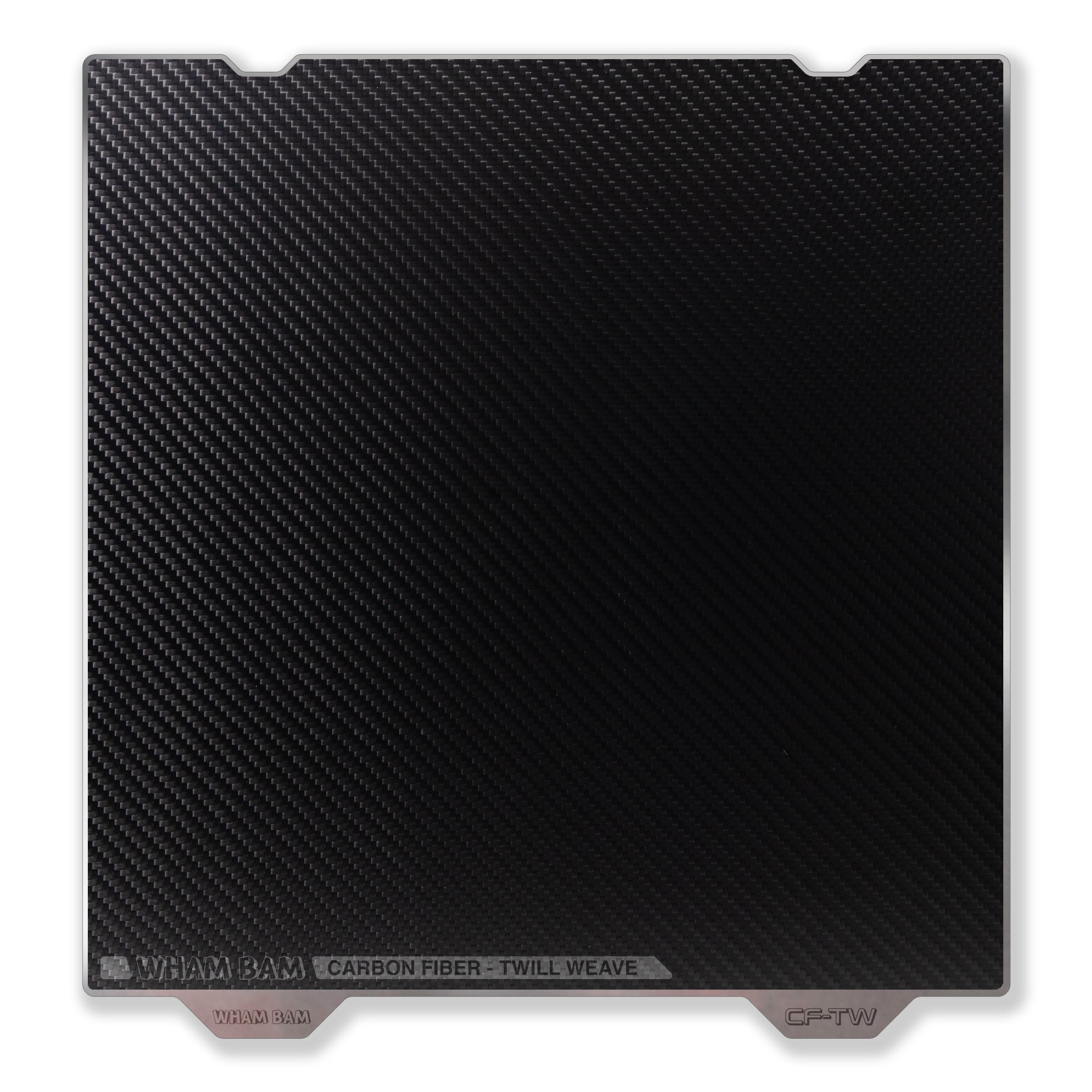 Printed object removed from the flexible carbon fiber build surface, demonstrating easy release