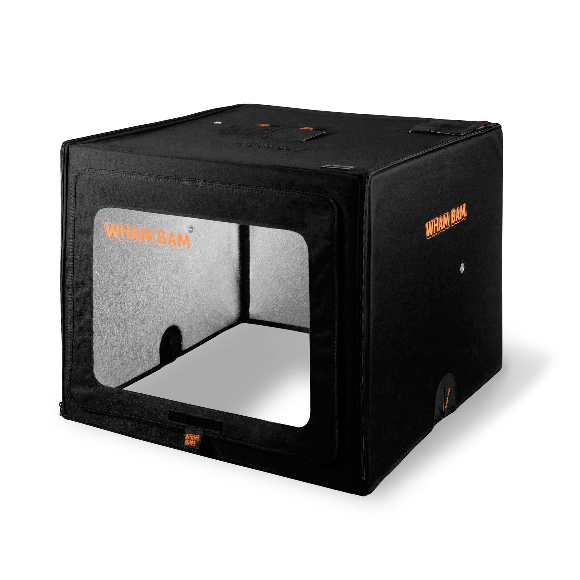 Side view of the lightweight, foldable HotBox Pro for small 3D printers
