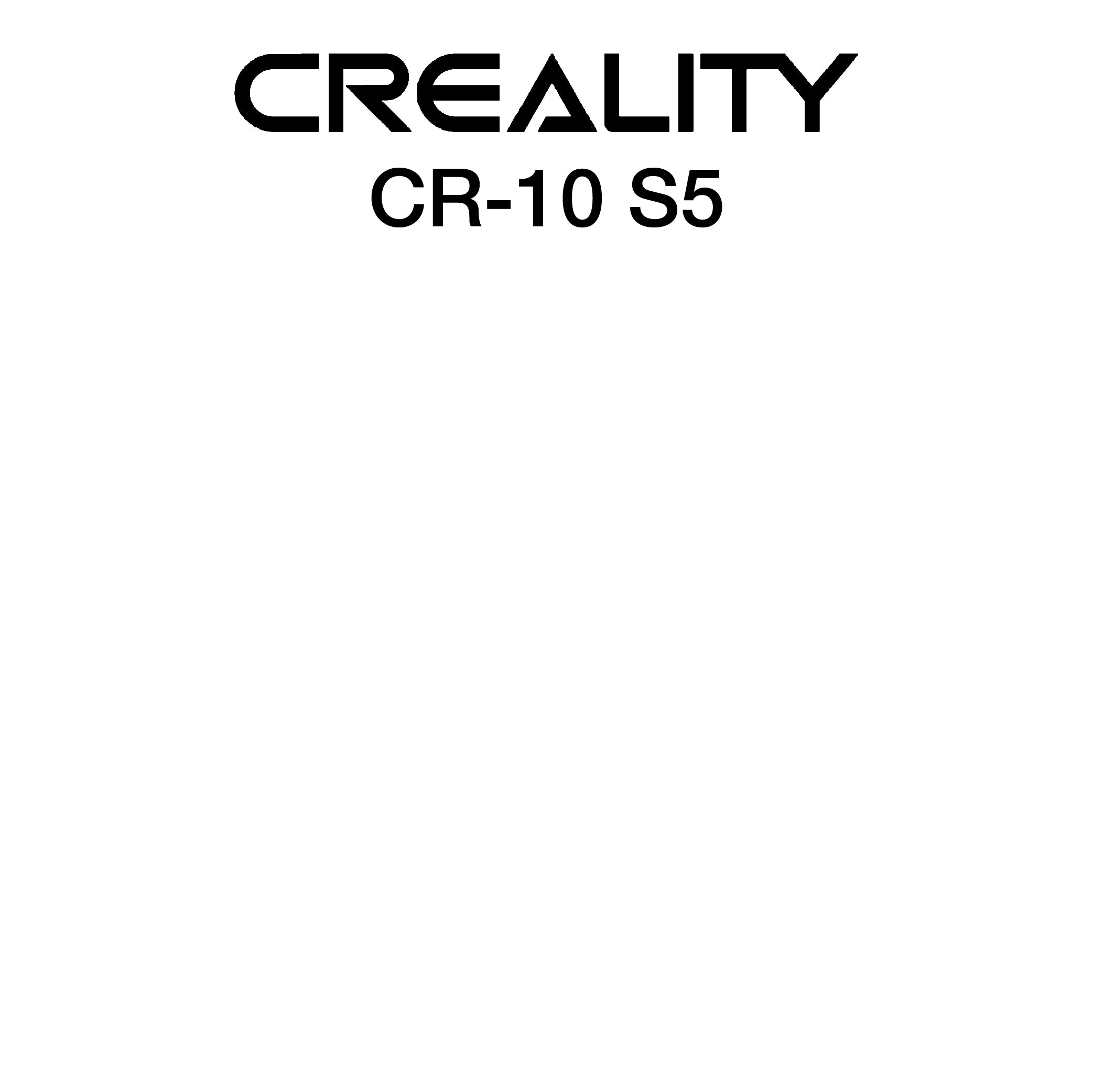 Side view of the PEI flex plate installed on a Creality CR-10 S5, demonstrating its fit and functionality.