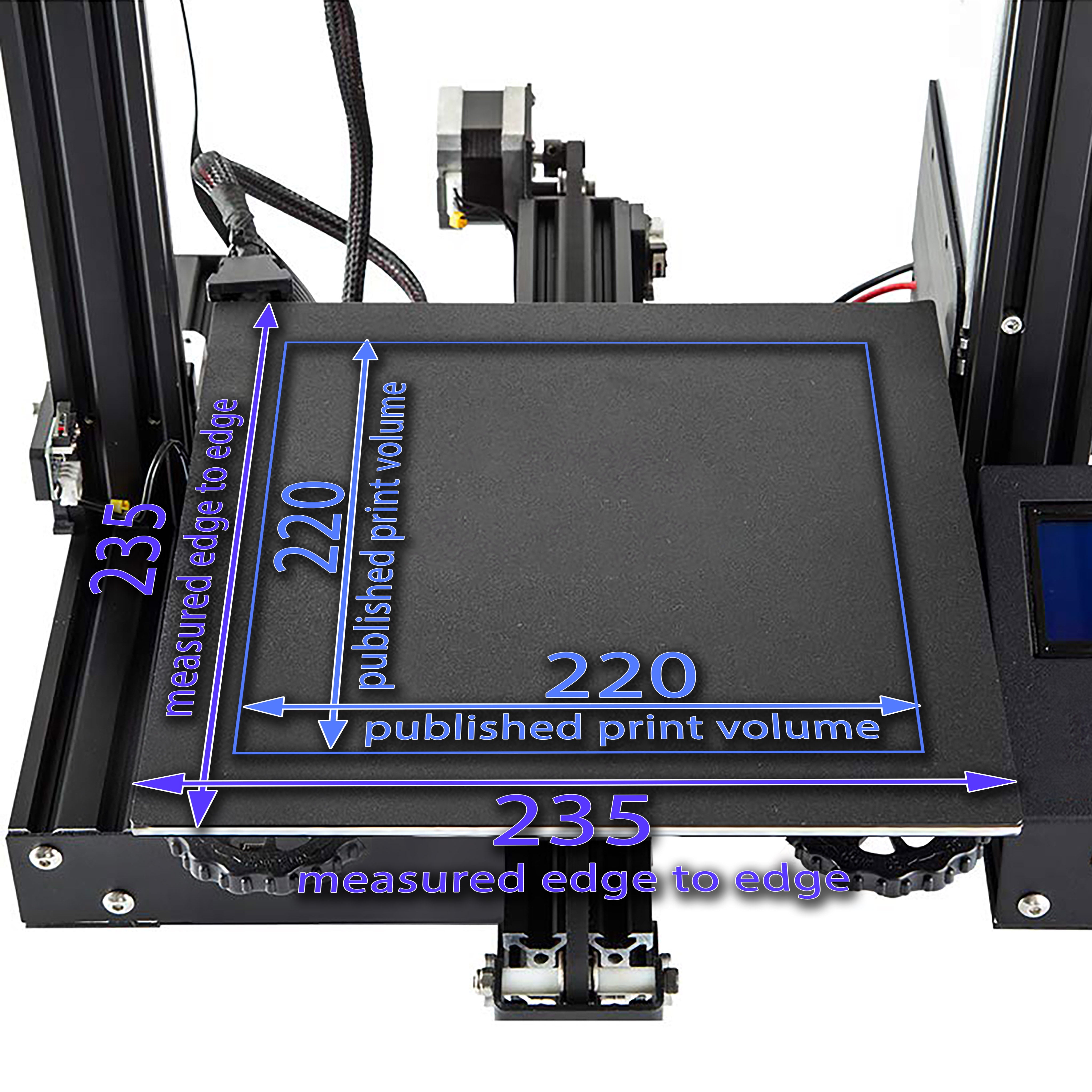 Close-up of Flexi Plate with PEX on 3D printer bed for easy print removal