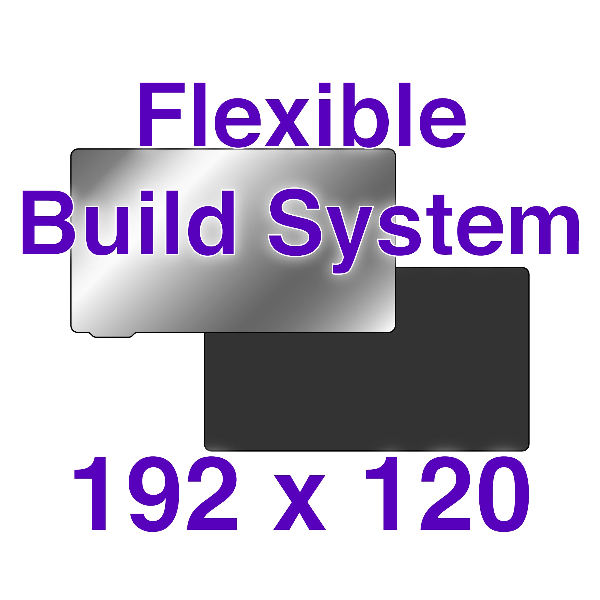 Magnetic build system with flexible steel plate on resin printer