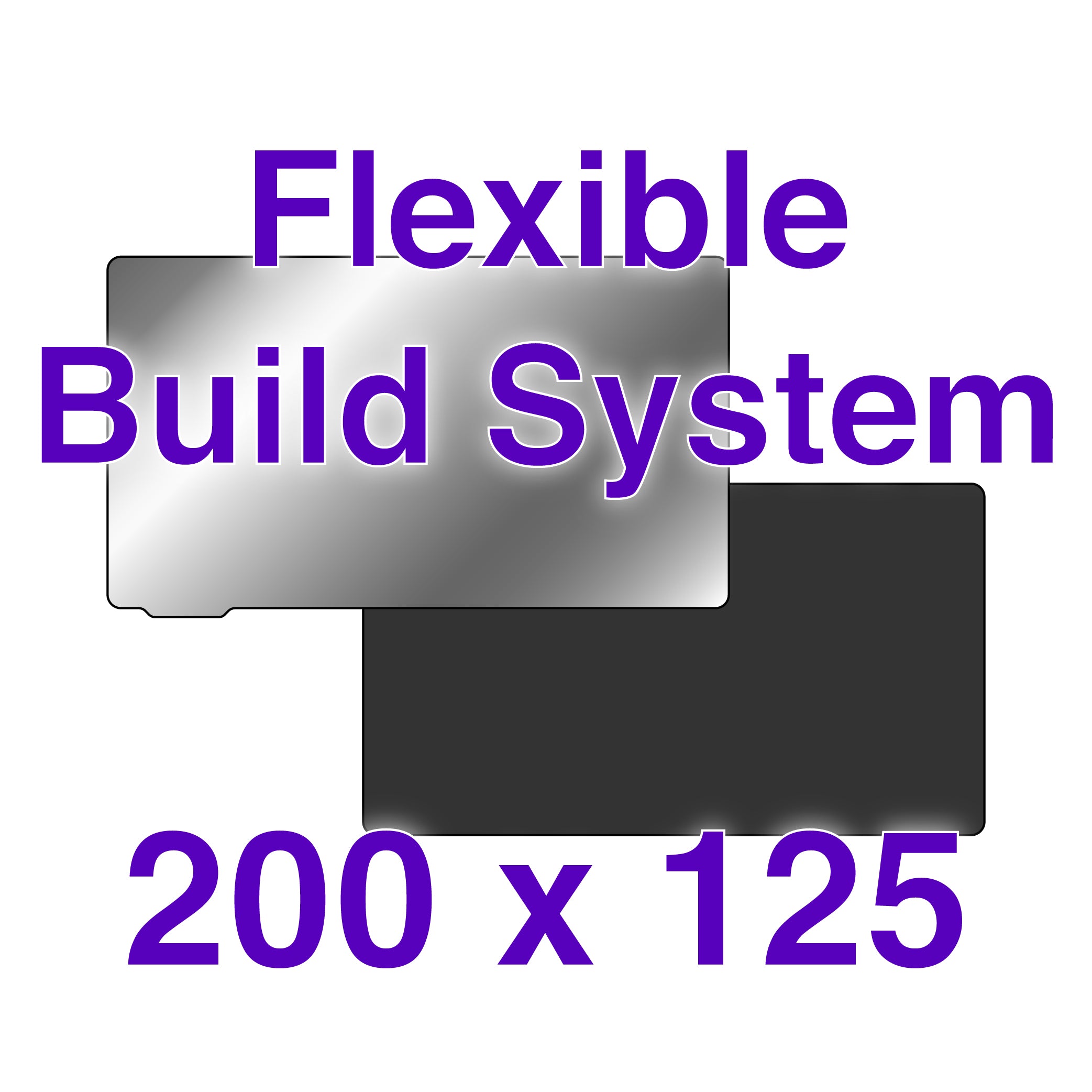 Wham Bam Flexible Build System showcasing the Flexi Plate and Magnetic Base from a top view.