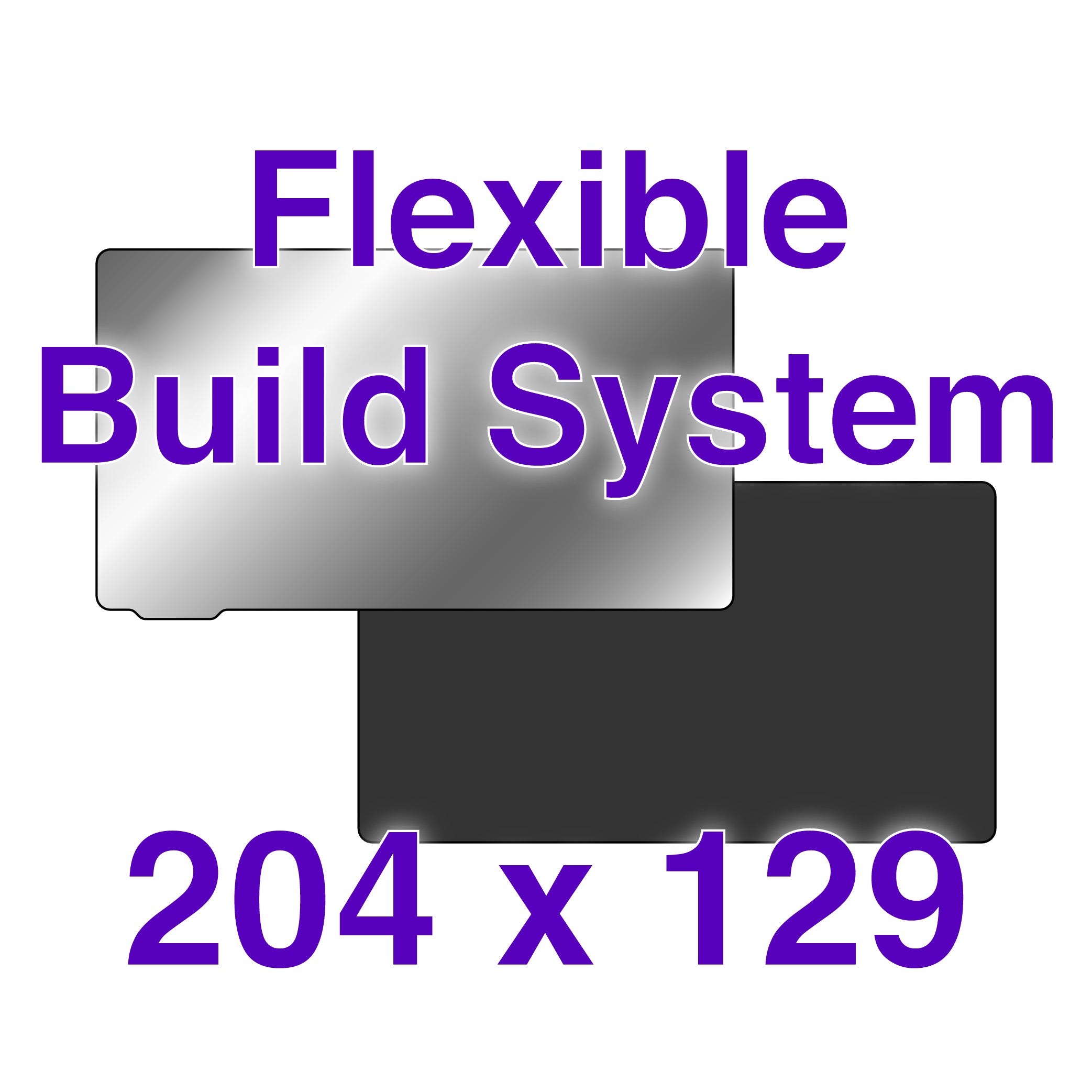 Flexible build plate for resin 3D printer with magnetic base on Elegoo Saturn S
