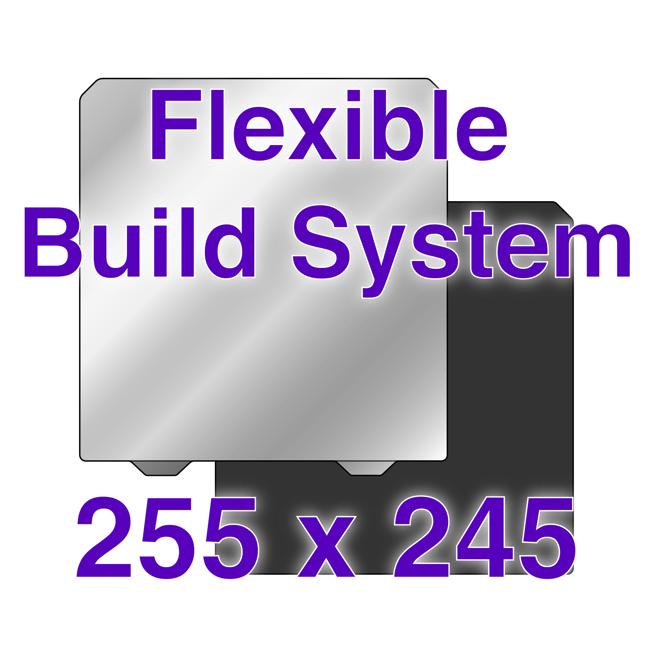 Front view of the Wham Bam Flexible Build System installed on a Creality CR 6 SE.