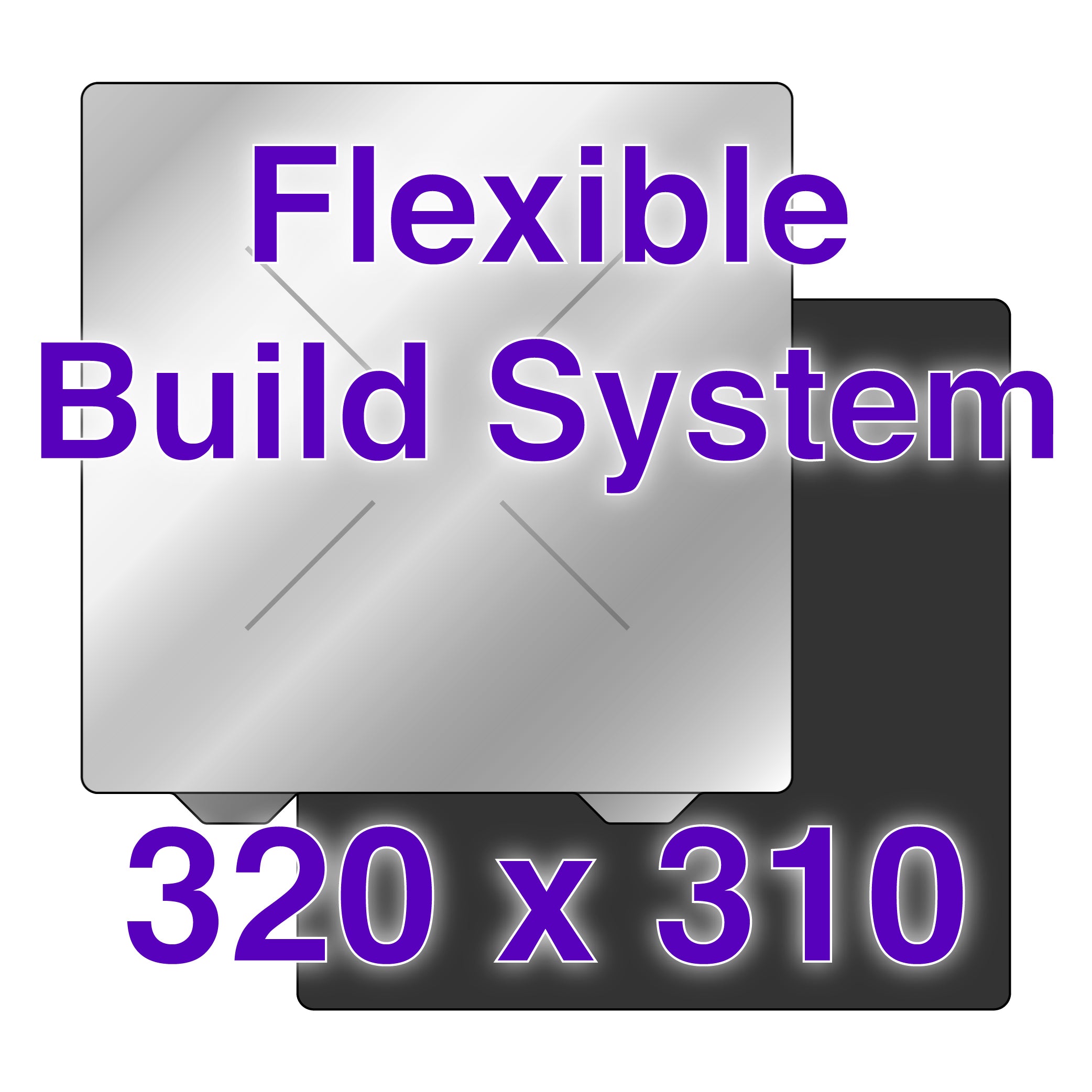 Wham Bam Flexible Build System showing the PEX build surface and magnetic Flexi Plate from the side.
