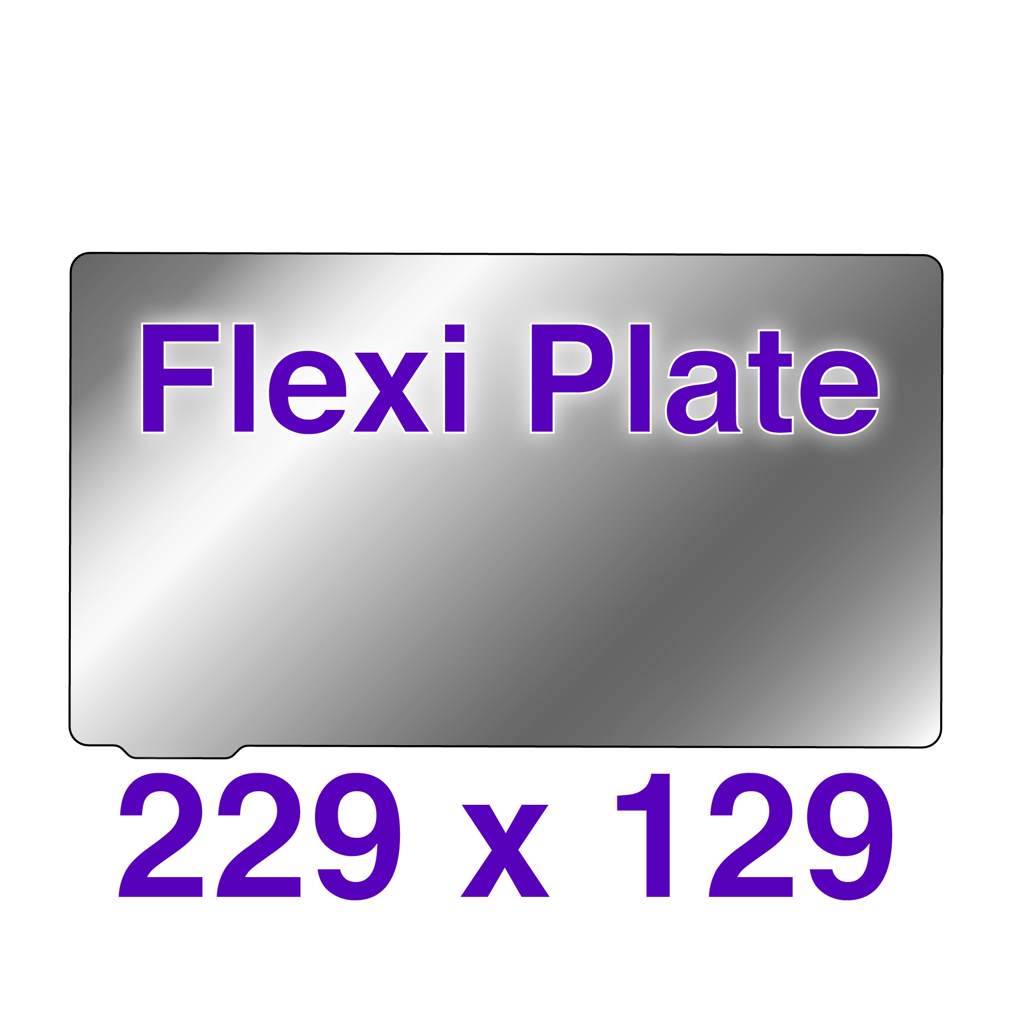 Flexible build plate with textured surface for resin printing, installed on a 3D printer