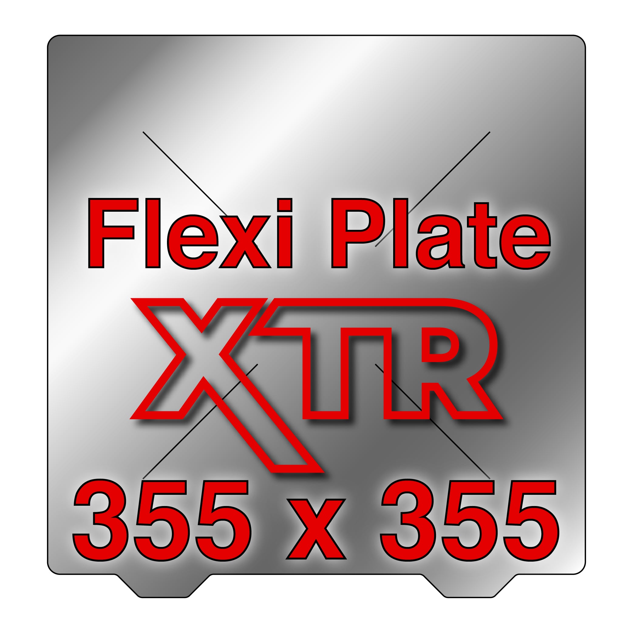 Close-up of the high-quality flexible build plate for Sovol SV08