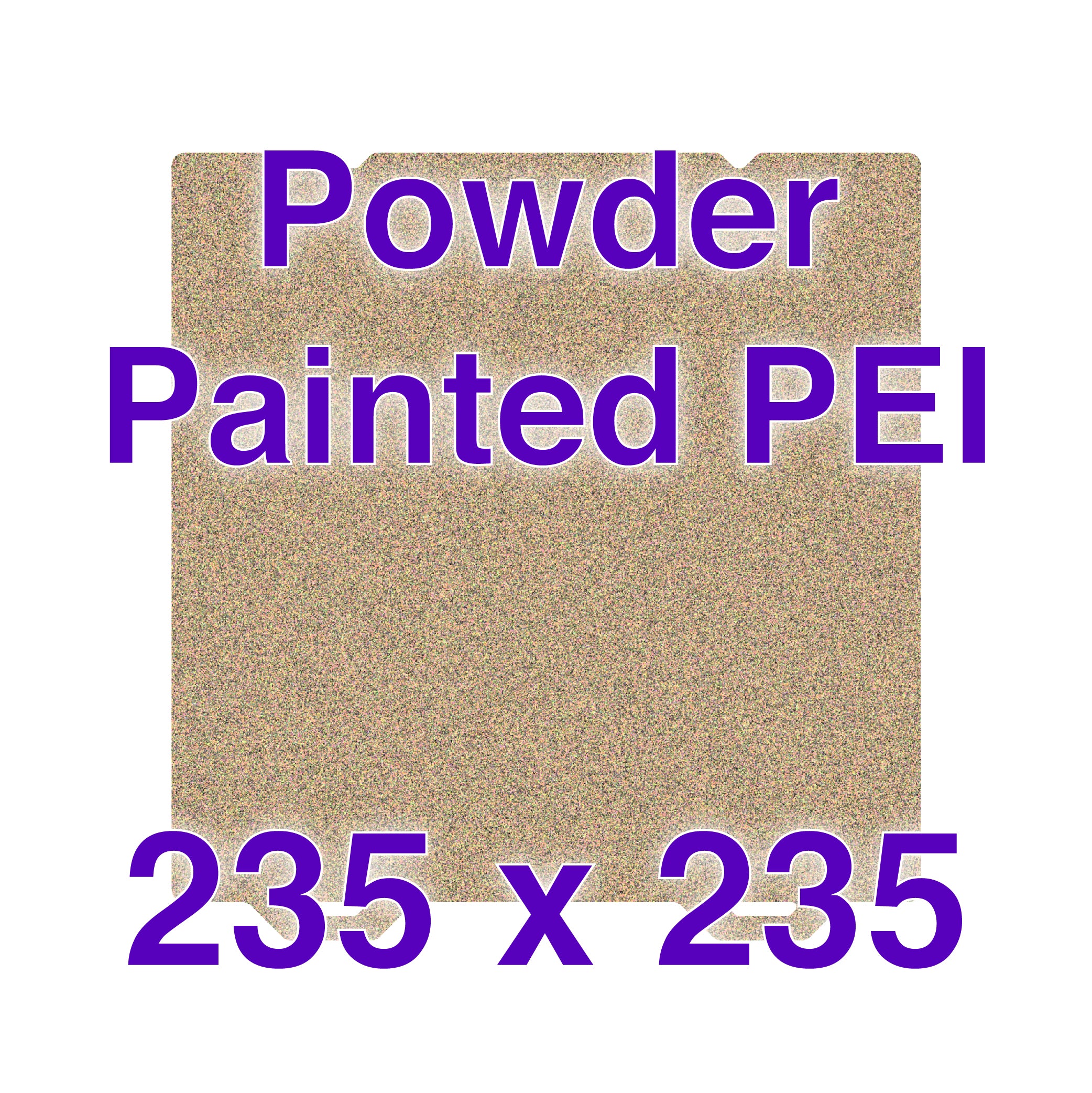 Ultimate Flexi Plate showcasing textured ULTEM PEI surface for 3D printing applications.