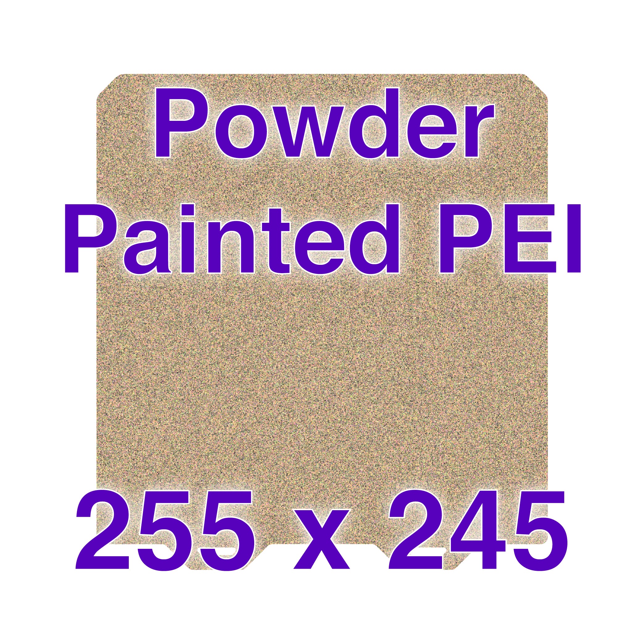 Top view of textured PEI build surface installed on Creality CR-6 SE, showing print-ready finish