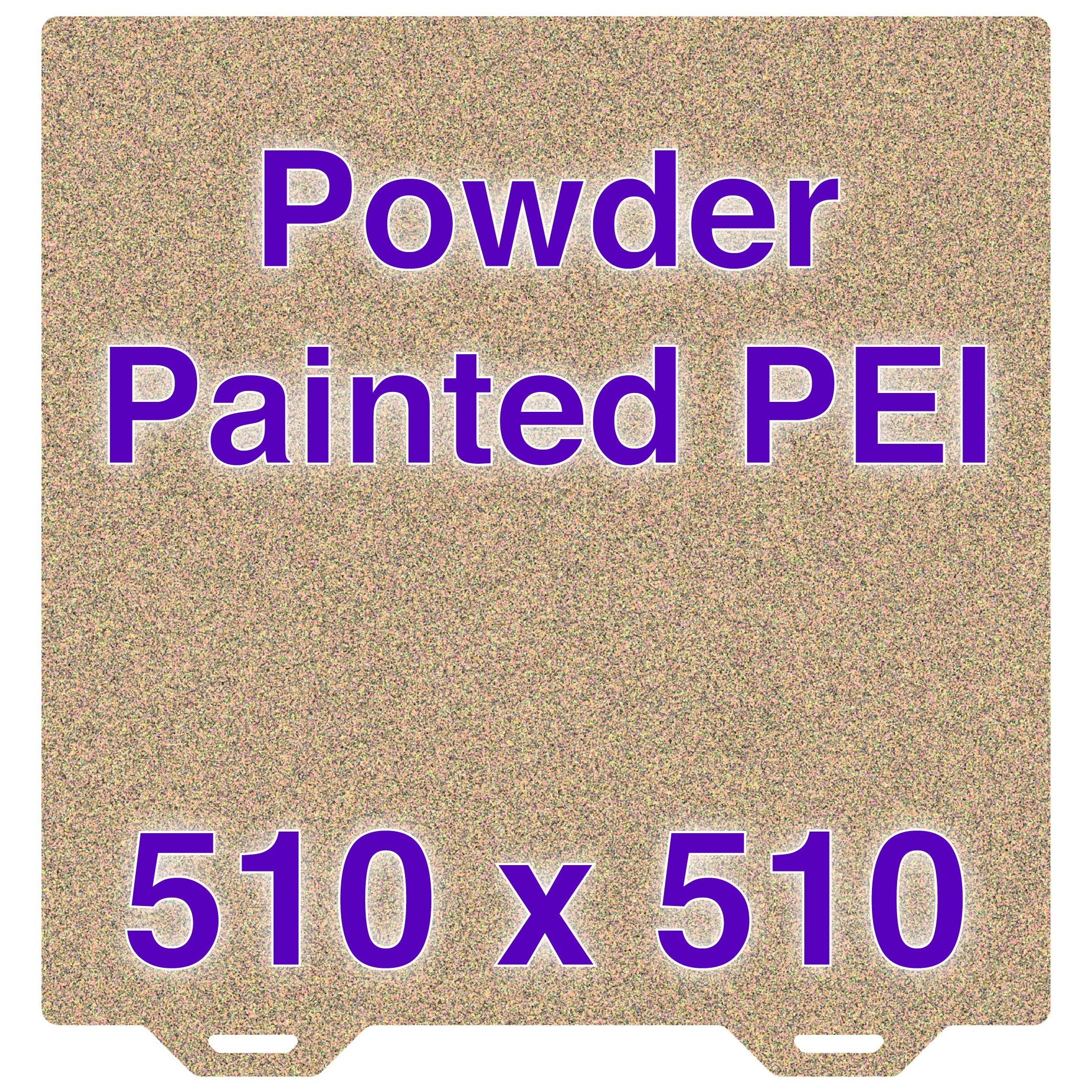 Close-up of the Ultimate PEI Flex Plate showcasing its textured surface for optimal adhesion.