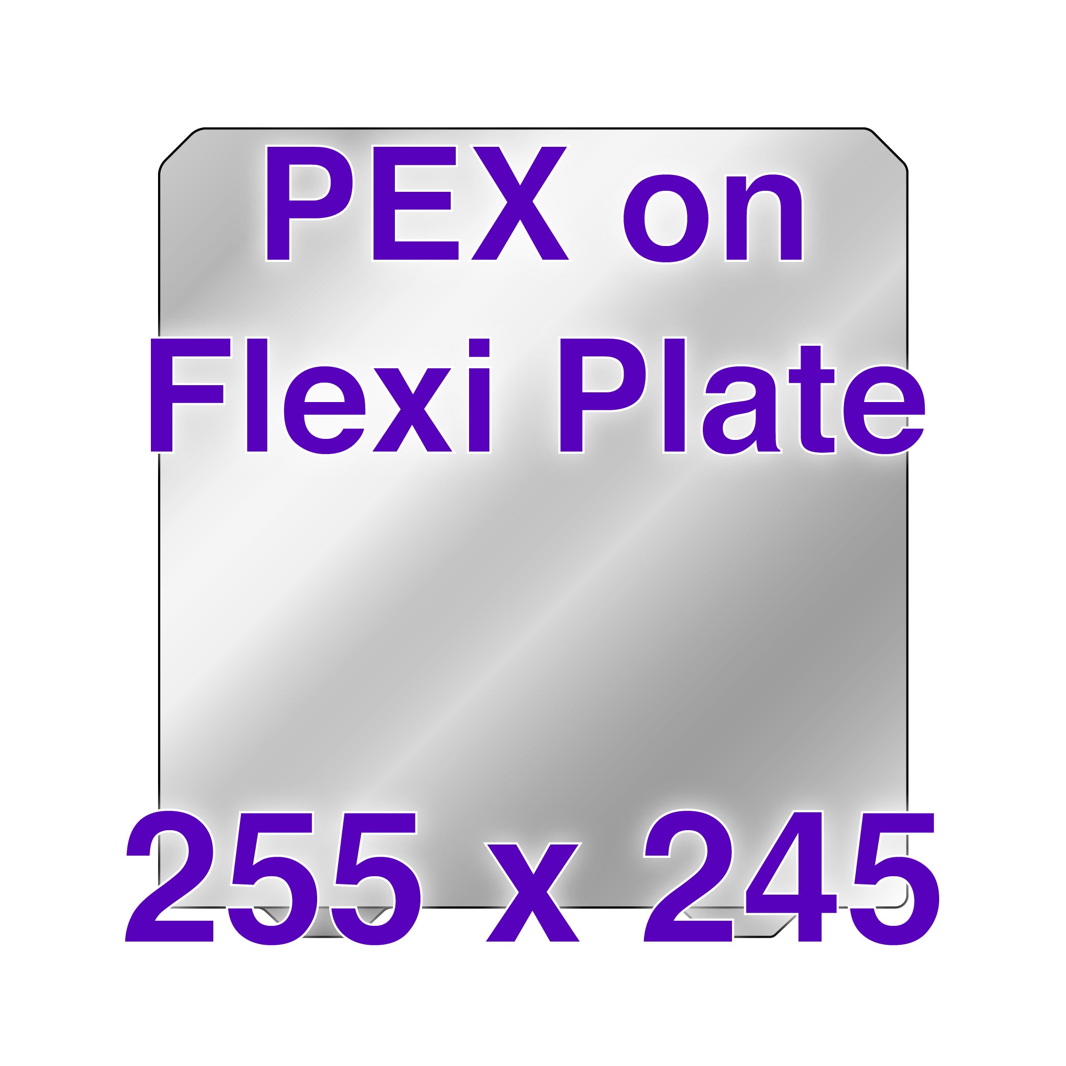 Wham Bam PEX Flexi Plate showing its textured surface for high adhesion during 3D printing.