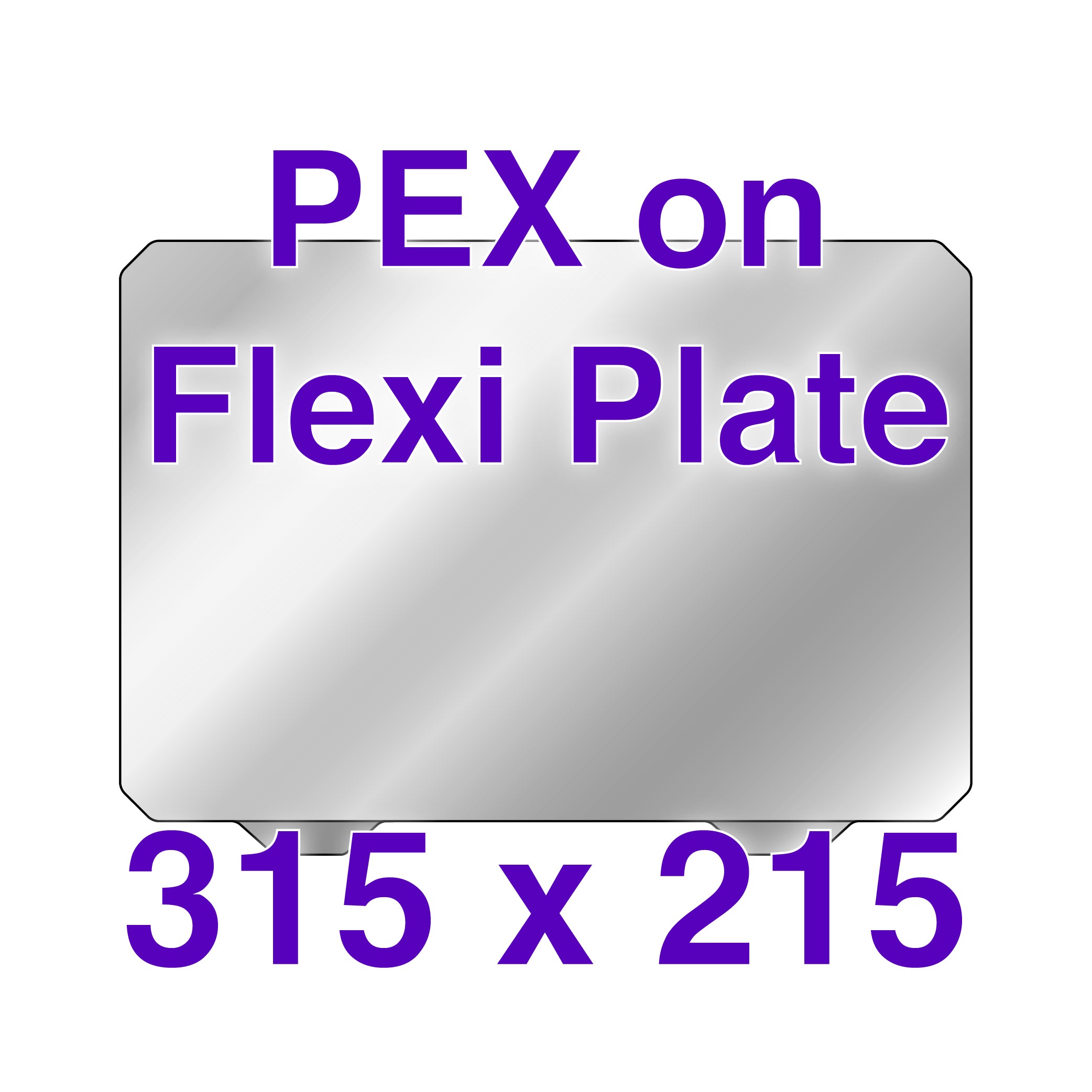 Wham Bam Flexi Plate showing its flexible design and PEX surface for E3D ToolChanger.