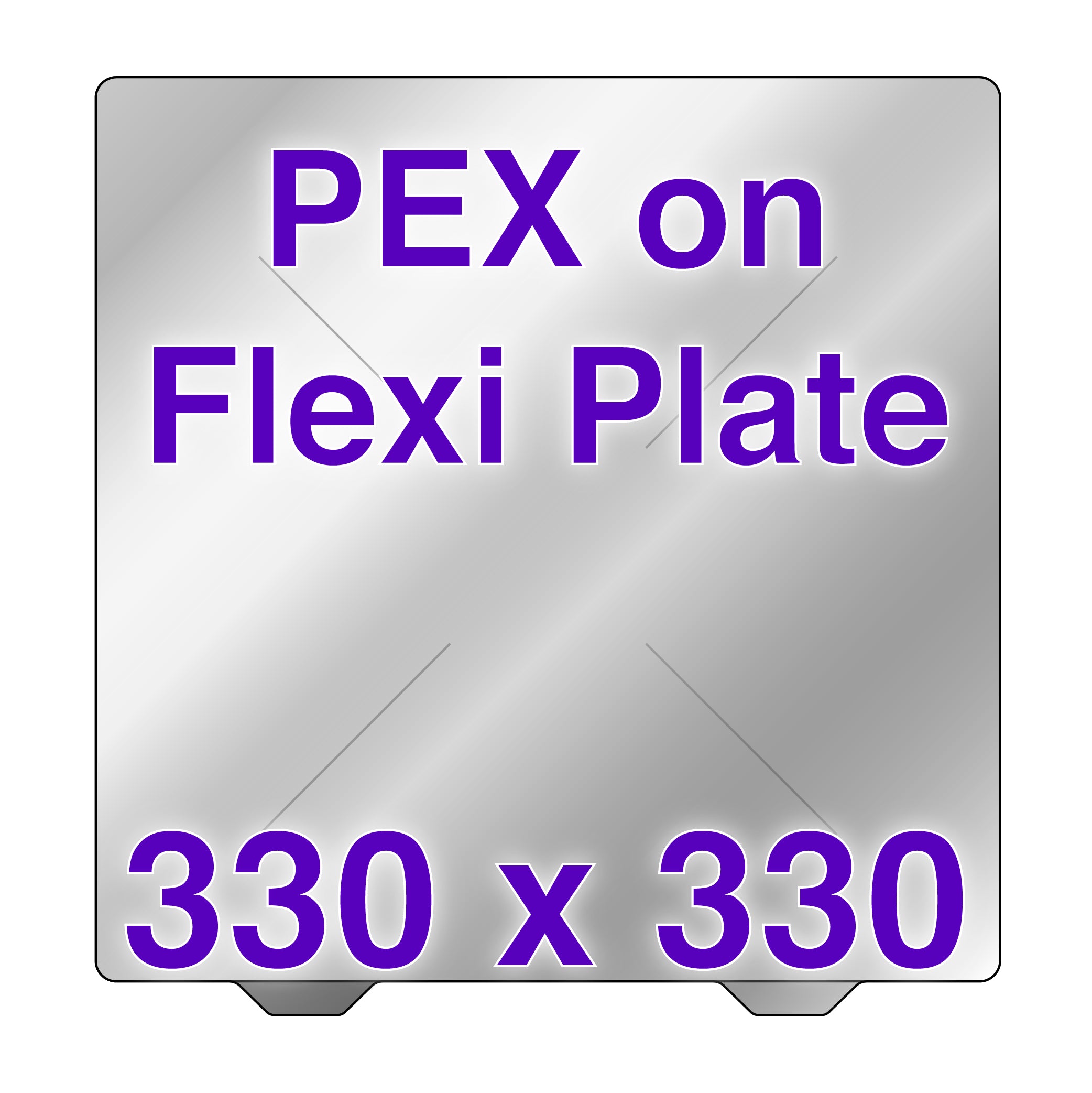Close-up of Wham Bam PEX Flexi Plate showing texture and flexibility for 3D printing.