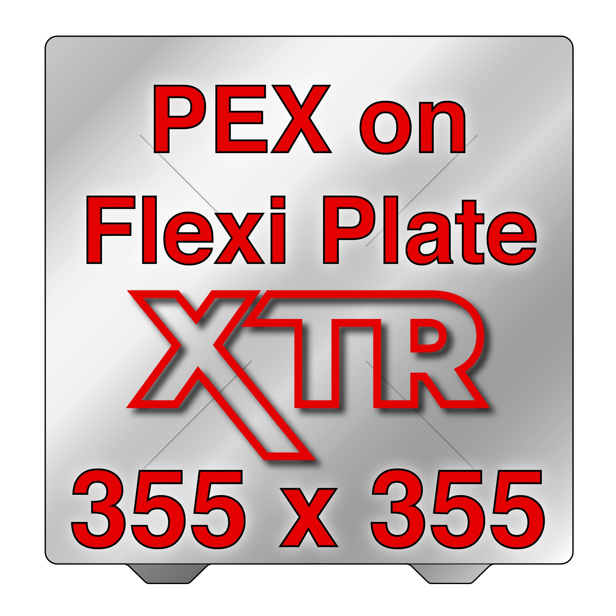 Flexible build surface with PEX for Sovol SV08, showcasing easy removal of printed parts