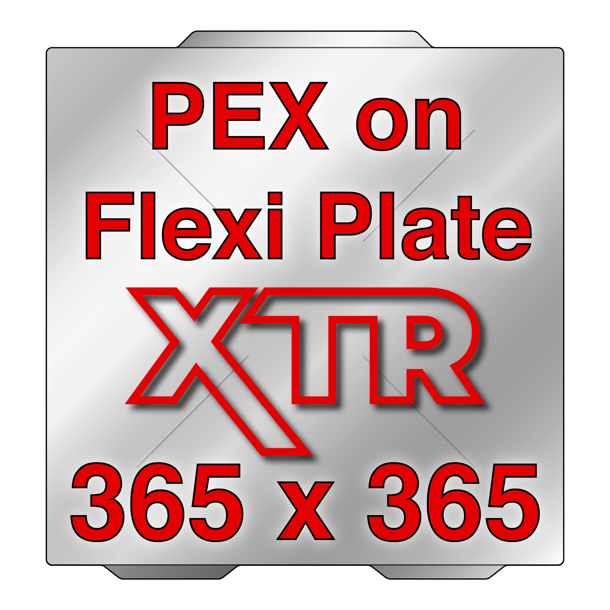 Flexi plate with PEX surface installed on Prusa XL 3D printer