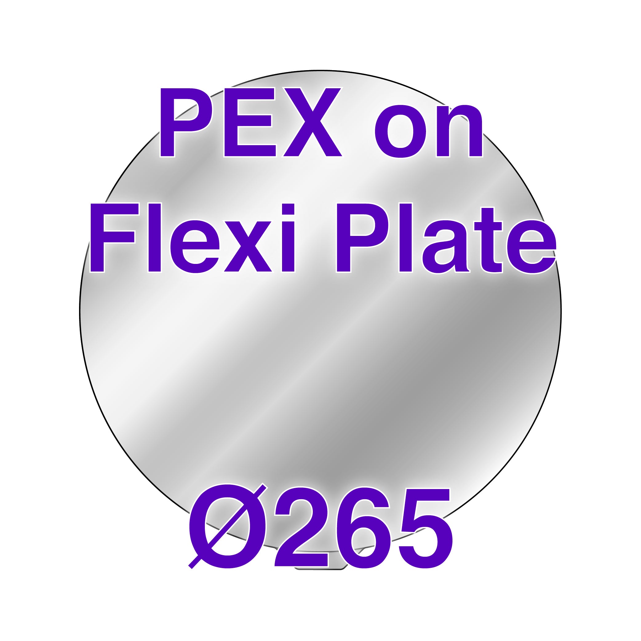 Flexible 3D printer build surface with PEX for easy print removal on FLSUN QQ-S Pro