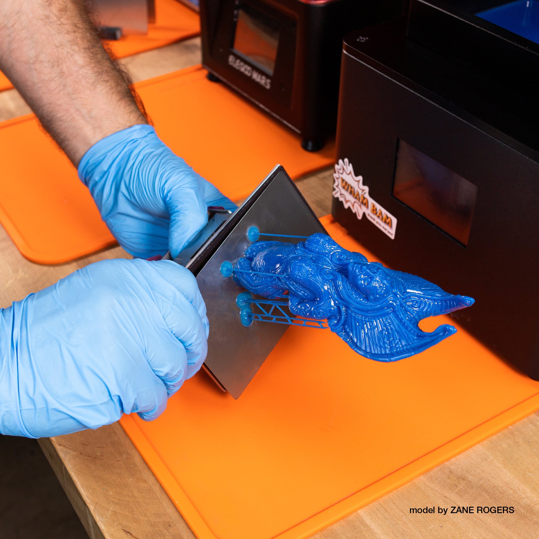 Installation of the Saturn V1 build plate upgrade for resin printing