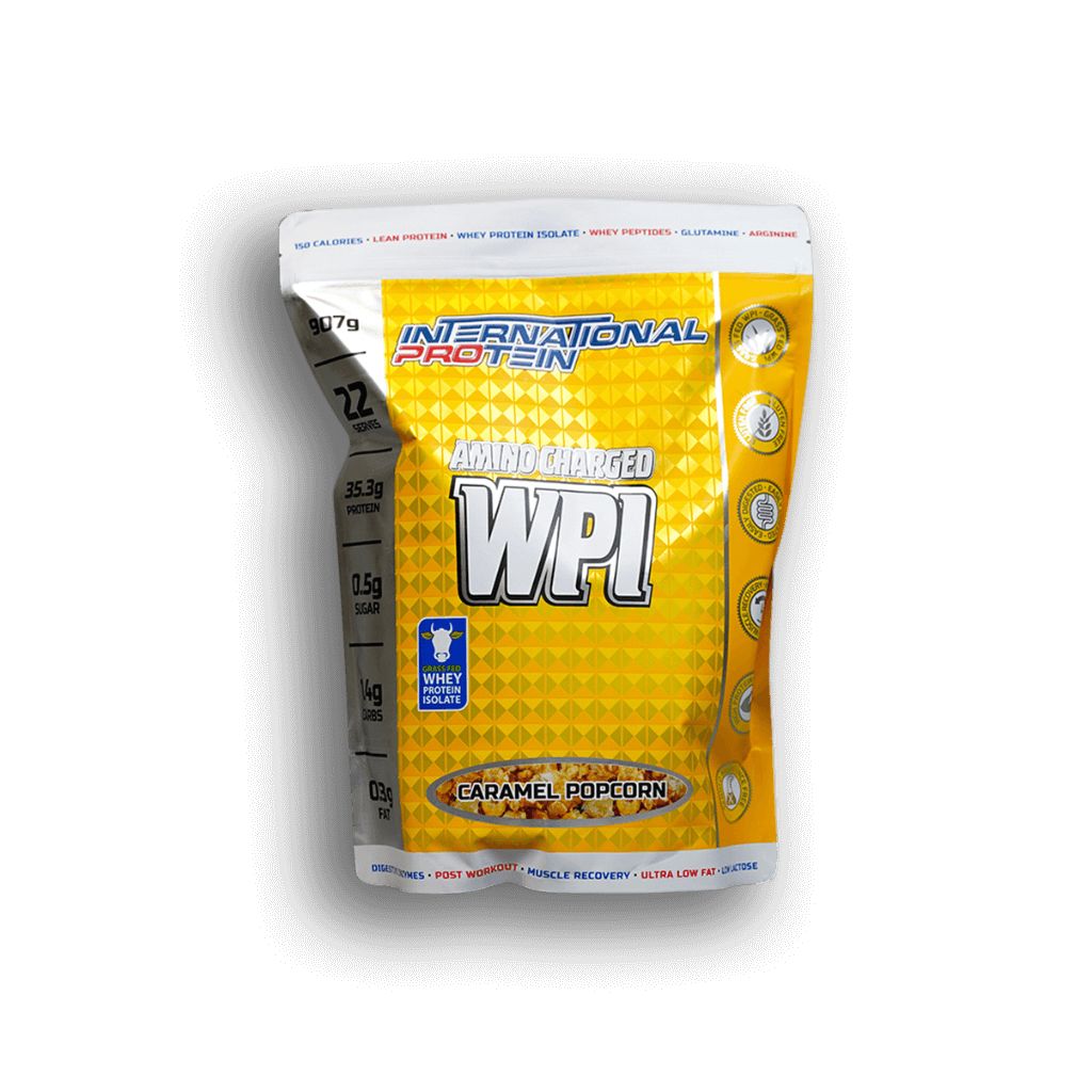 Amino Charged WPI whey protein isolate jar for muscle recovery