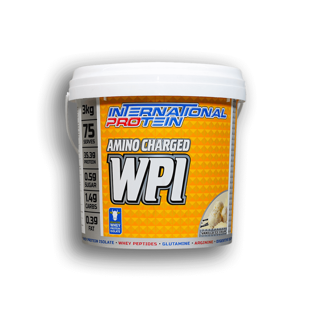 Close-up of natural whey peptides in Amino Charged WPI