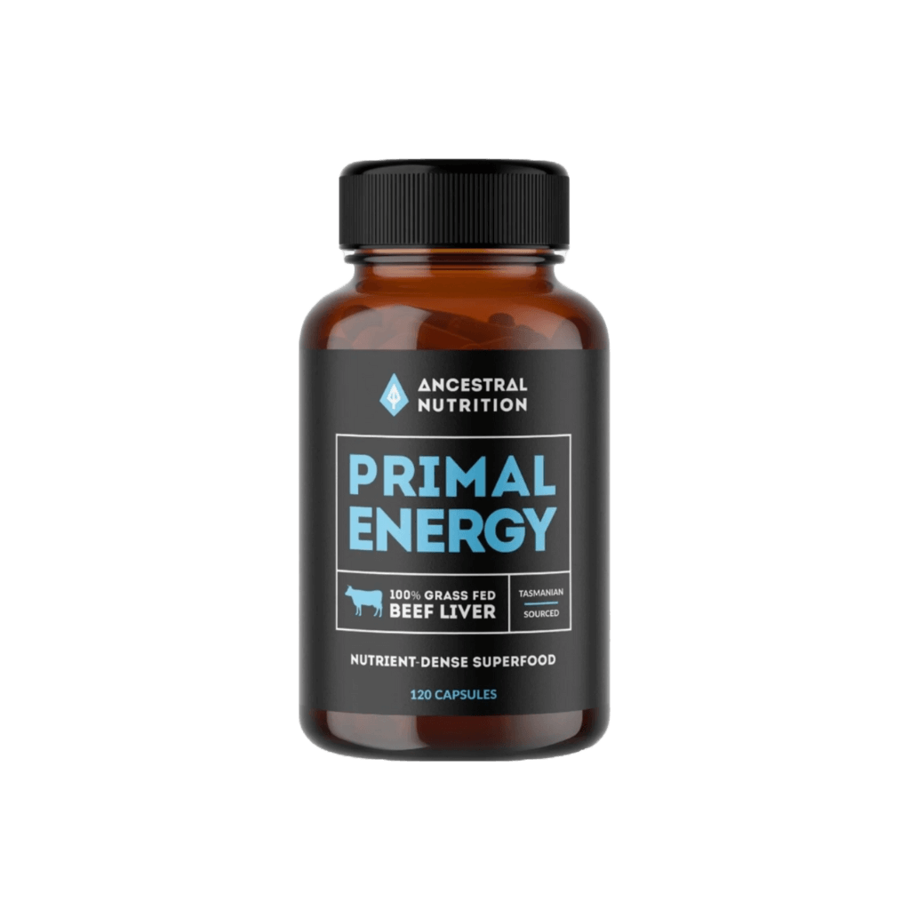 Primal Energy Boost Plus capsules for athletes and focus enhancement