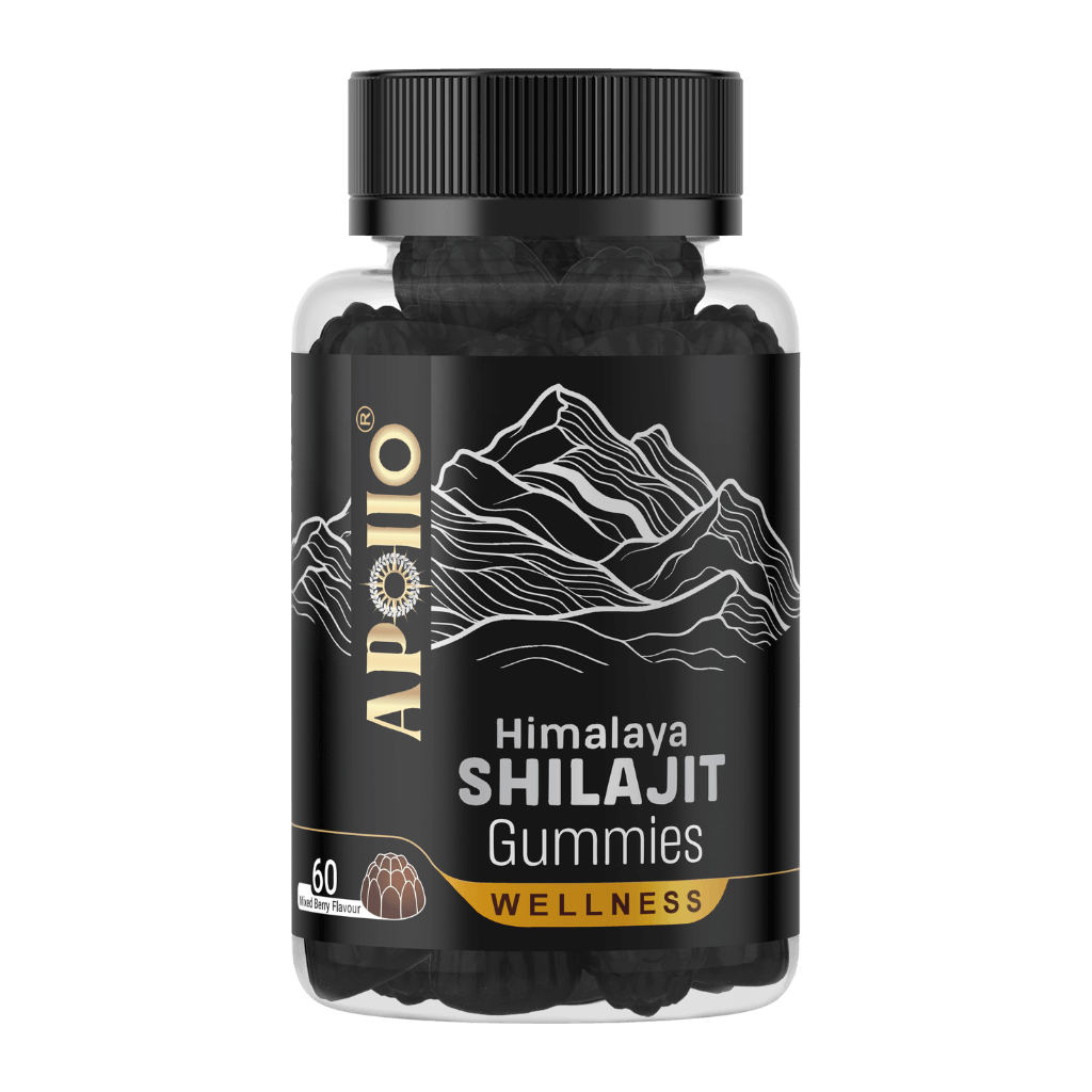 Close-up of Vitality Boost Shilajit Gummies showcasing their rich texture.