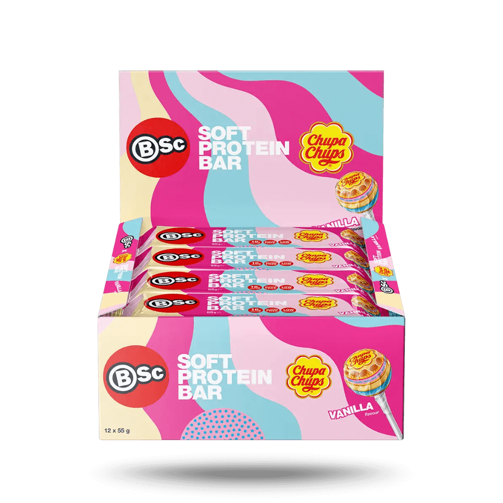 Delicious soft protein bar for healthy snacks and muscle support