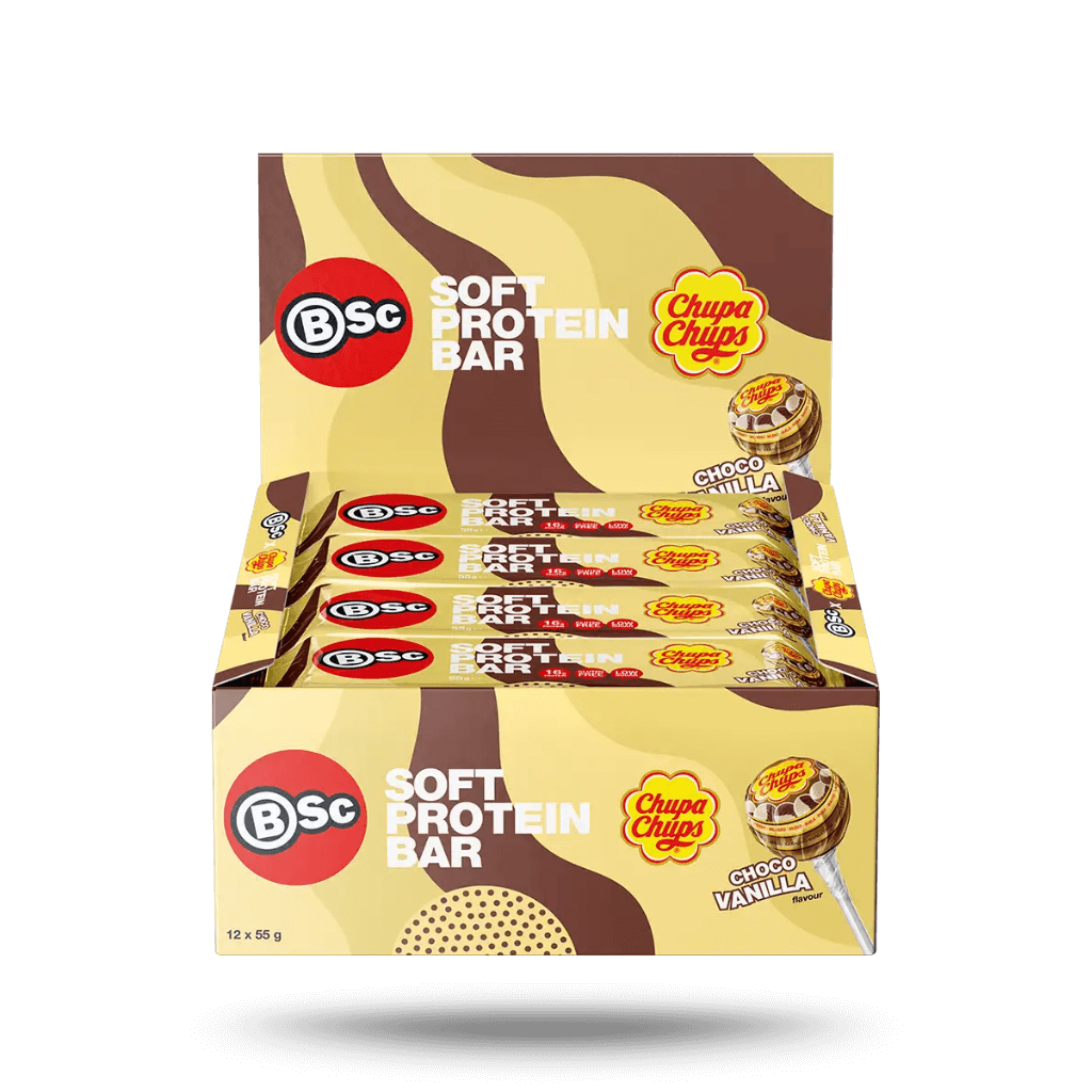 Soft protein bar with low sugar content, perfect for healthy snacks and weight loss