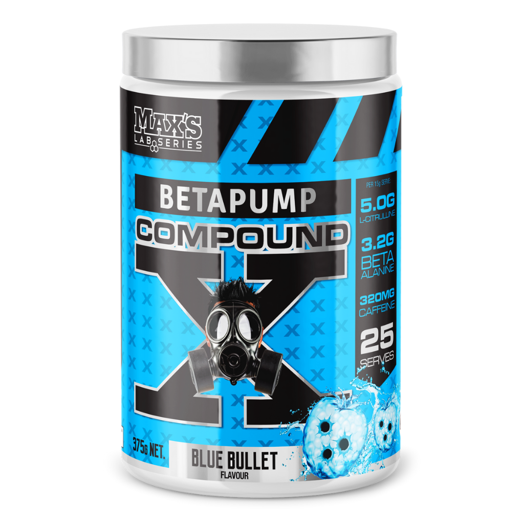Citrulline Burst powder in a scoop, showcasing its rich texture and vibrant color.
