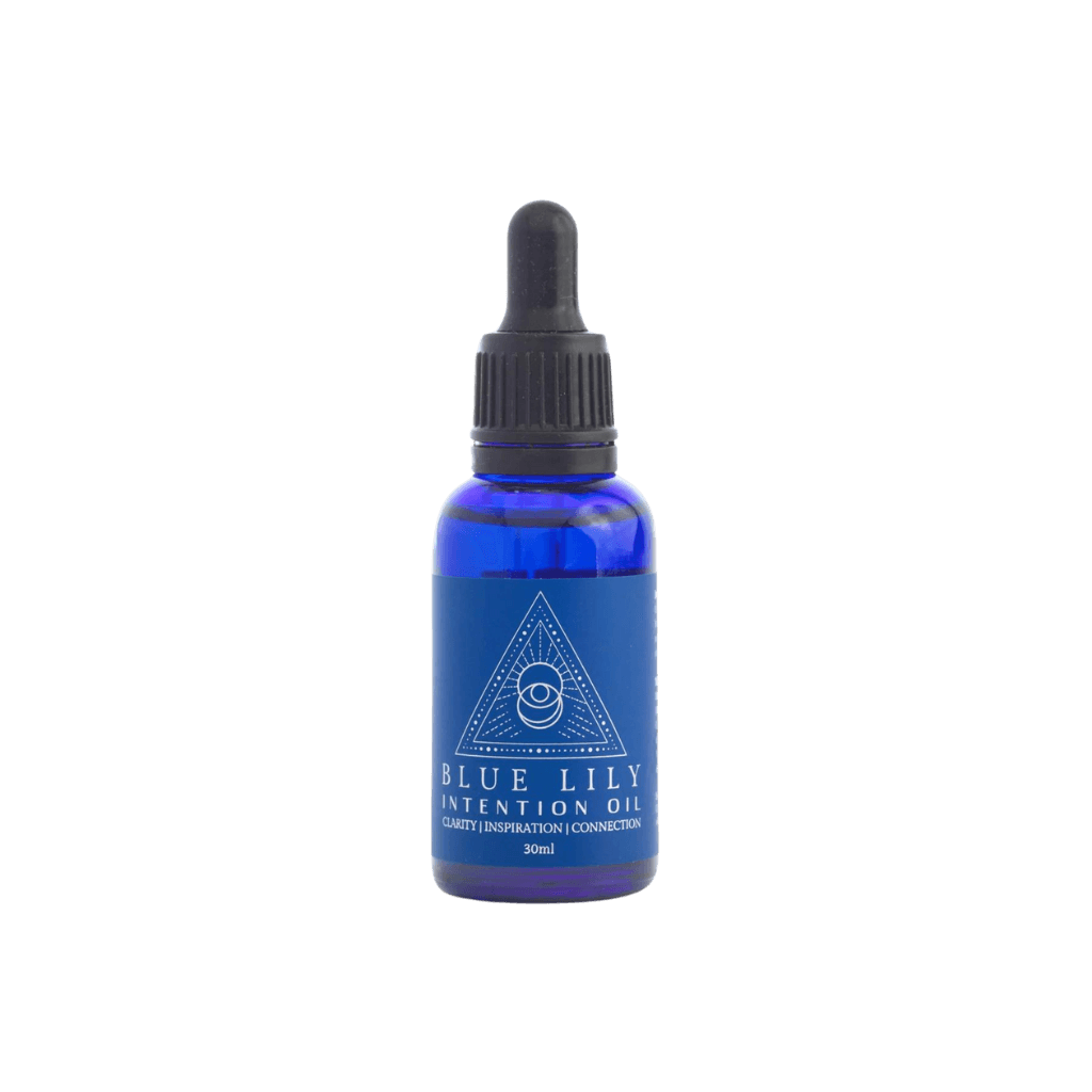 Close-up of Mindful Intentions Aromatherapy Oil bottle, showcasing its soothing blend for relaxation.