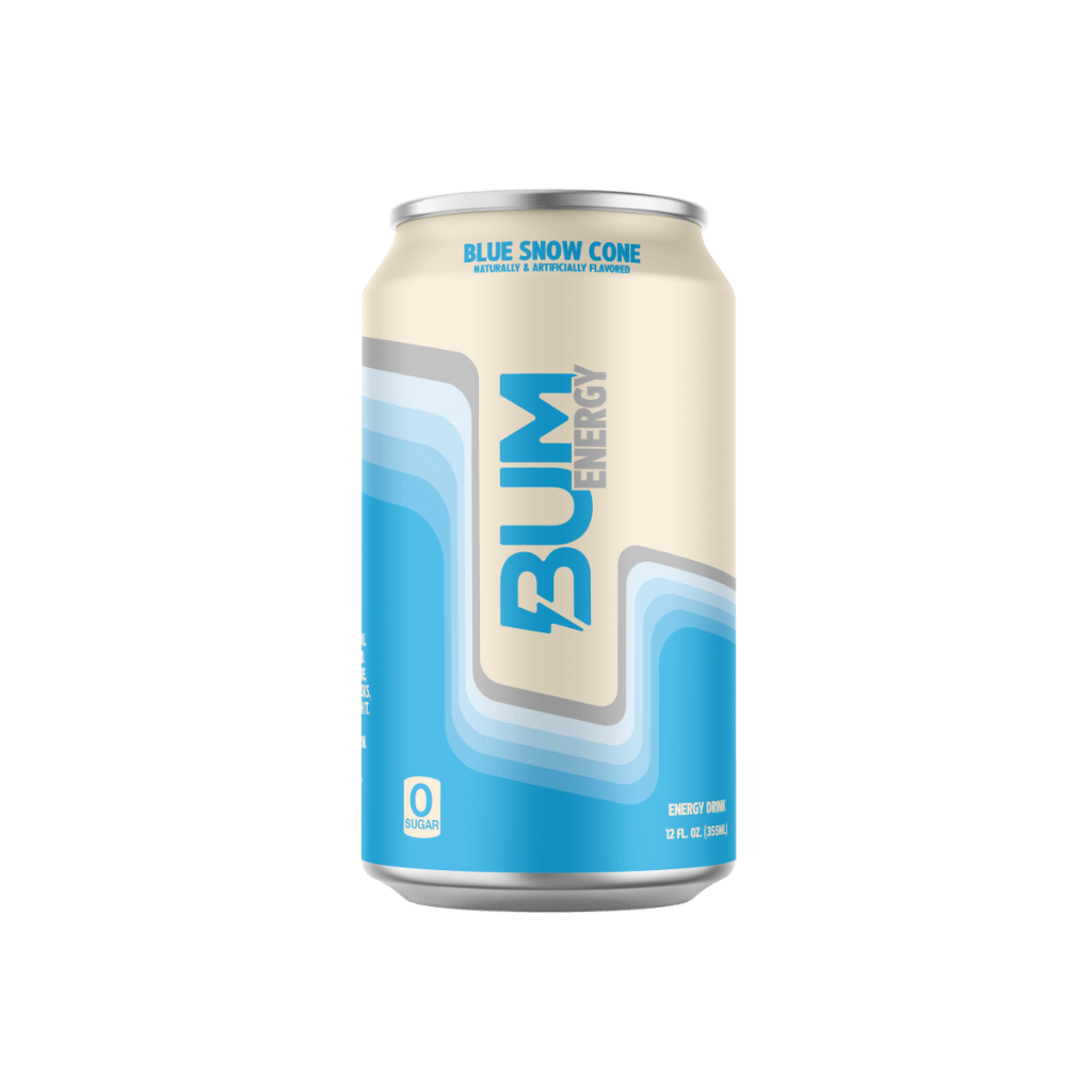 A person enjoying Bum Boost Energy Beverages while working, highlighting focus and alertness.