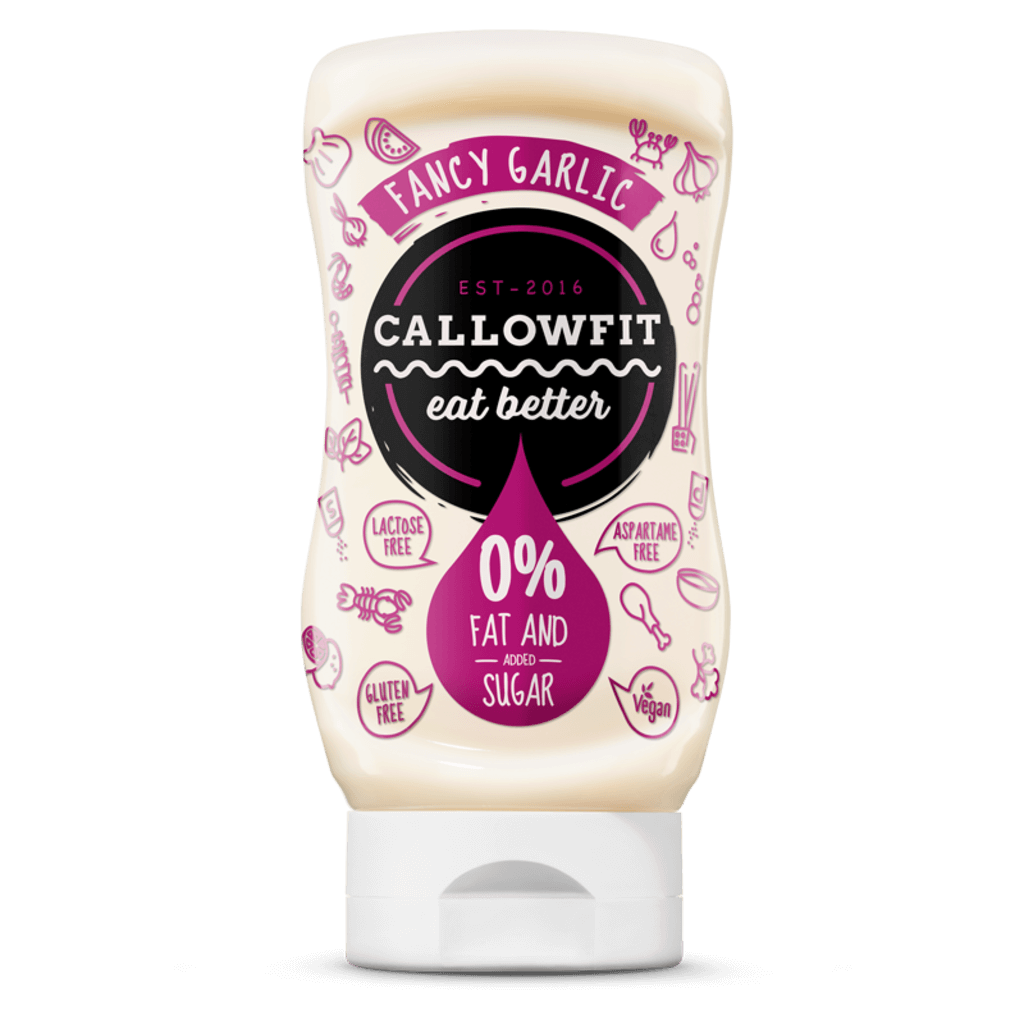 Delicious Callowfit healthy sauce drizzled over a fresh salad, showcasing its vibrant color and texture.