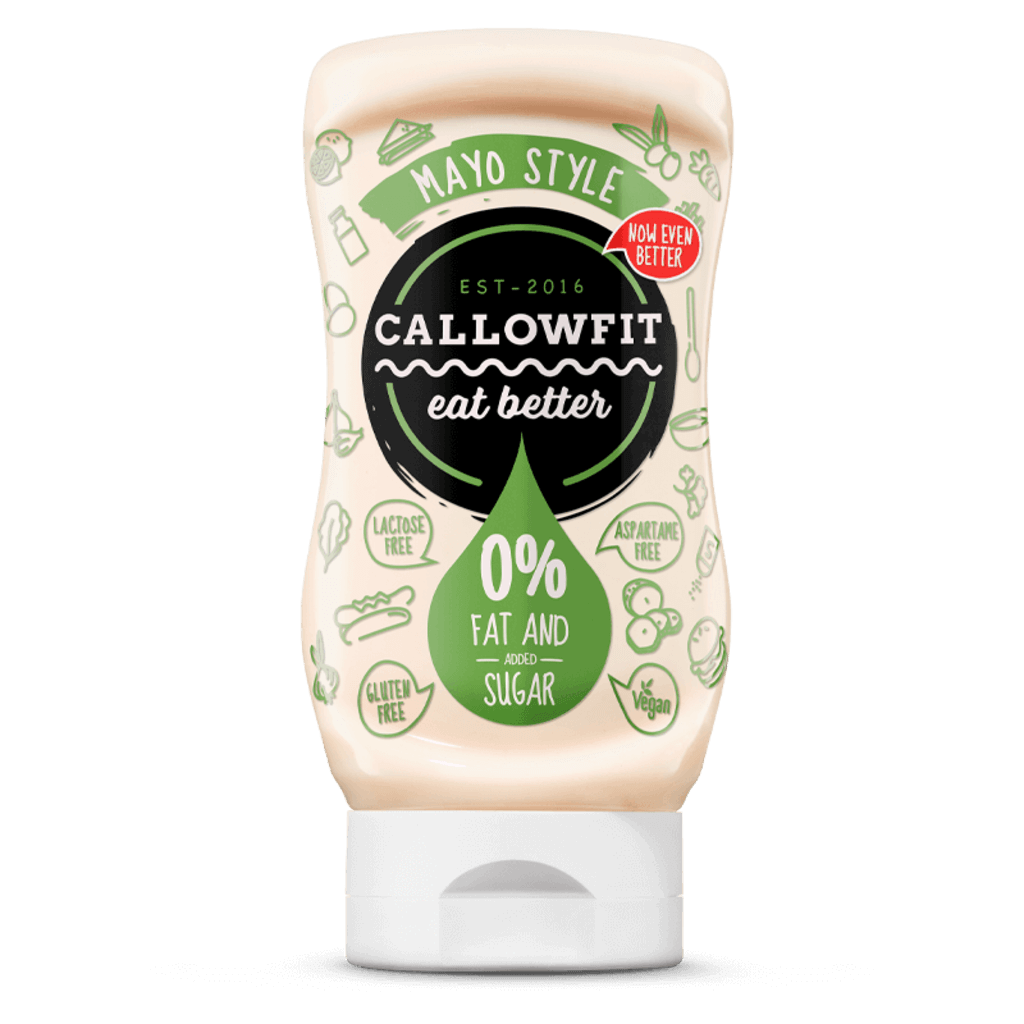 A variety of Callowfit sauces displayed on a kitchen counter, ready to enhance your dishes.