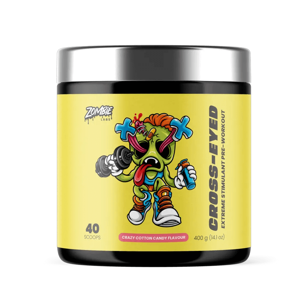 A gamer enjoying a session powered by Zombie Power, showcasing energy and focus.