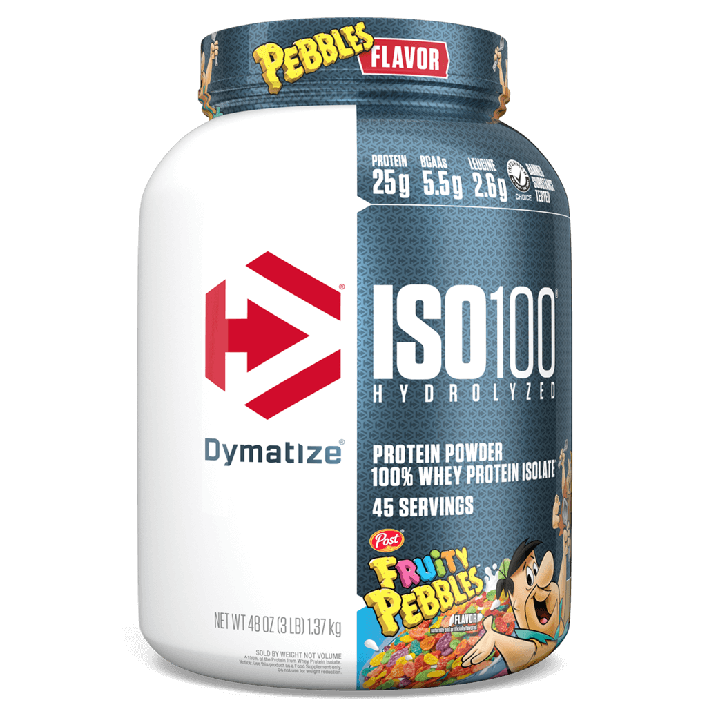 Ultra-Pure ISO-100 Protein Powder in a sleek container, ideal for muscle gain and workout supplements.