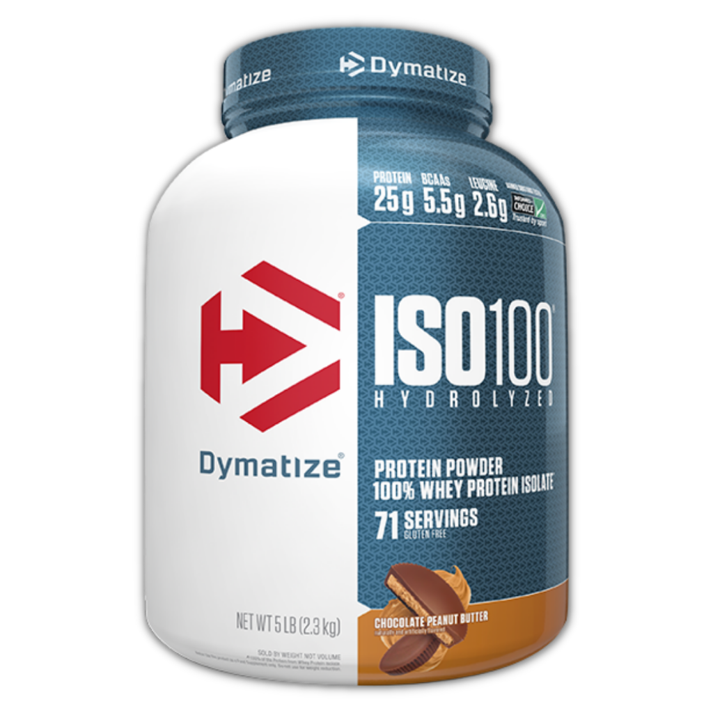 Ultra-Pure ISO-100 Protein Powder in a sleek container, ideal for muscle gain and workout supplements.