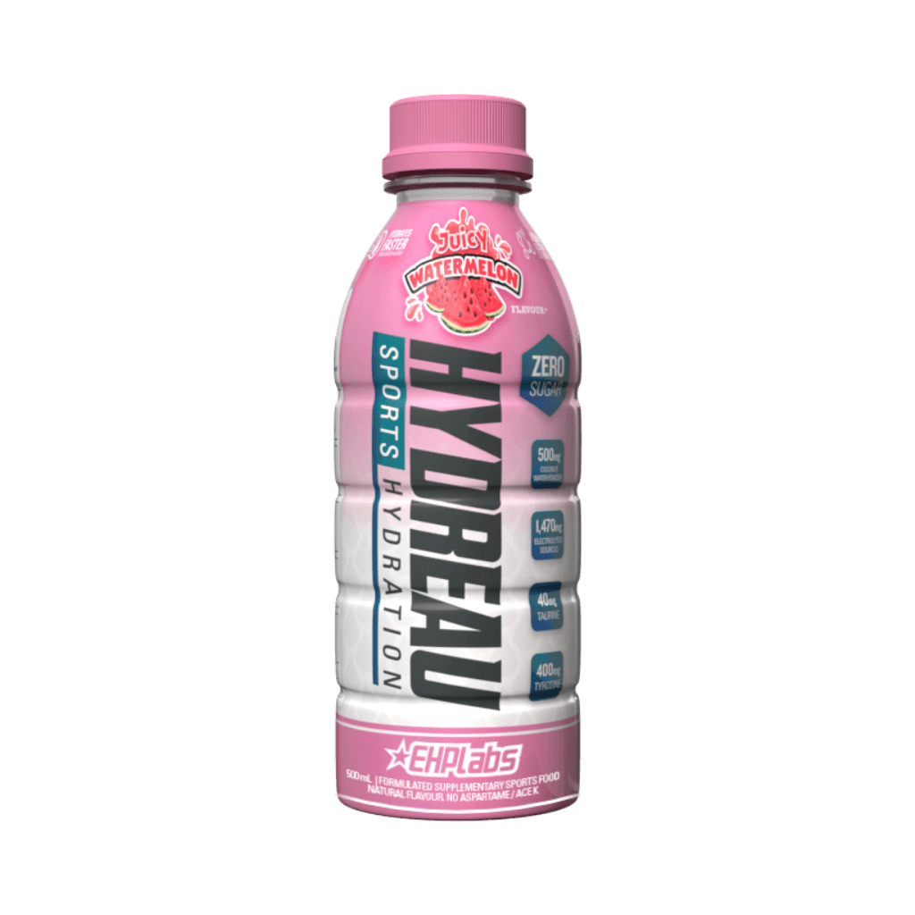 Hydreau Refresh bottle in a beach setting, perfect for summer hydration.