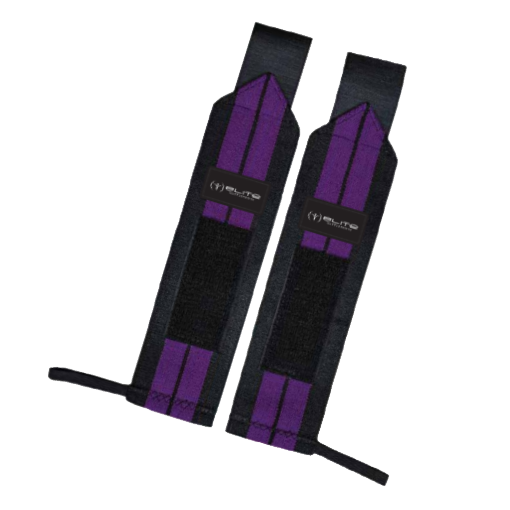 Close-up of Elite Lifting Straps showcasing durability and quality.