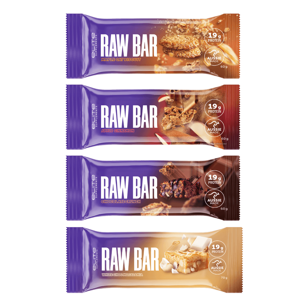 High-protein energy bar with nuts and chocolate chips for workout nutrition