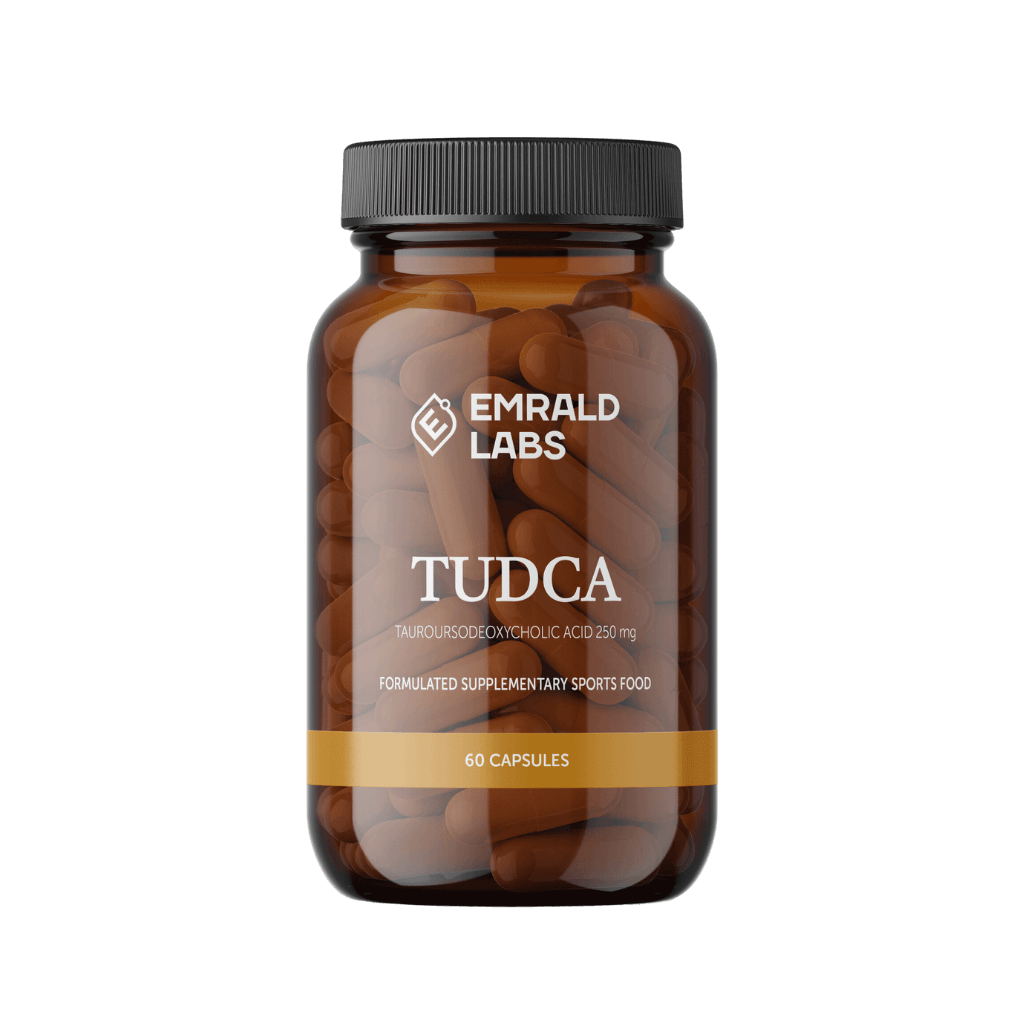 PureTUDCA capsules showcasing liver detox benefits.