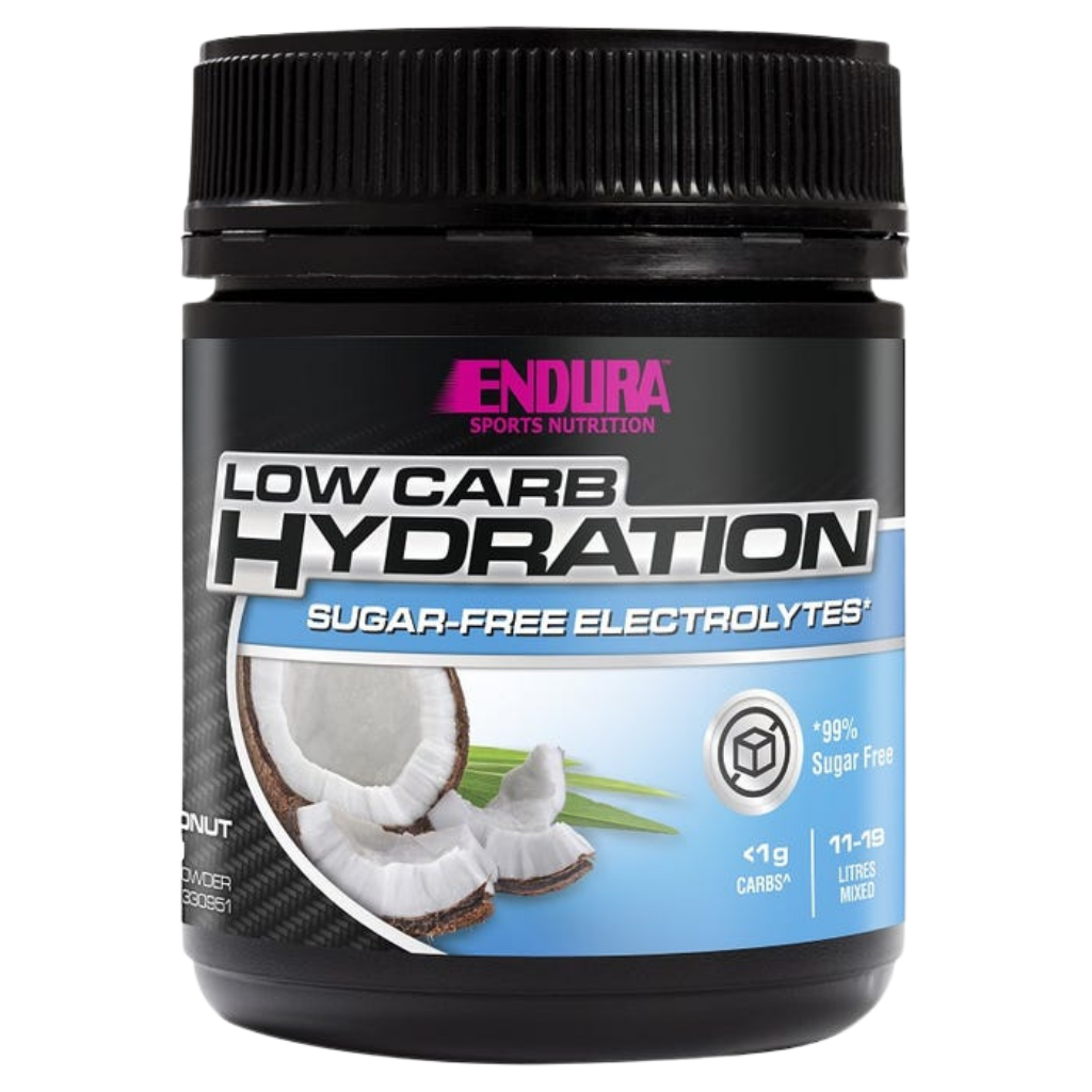 Close-up of HydraMag SportFuel tub showing magnesium supplement for muscle cramps label