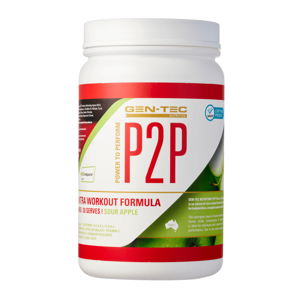 Sour Apple flavor of PowerMax Performance Formula displayed with fresh apples, emphasizing its unique taste.