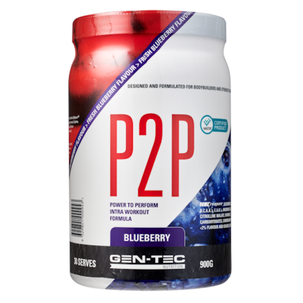 PowerMax Performance Formula in Grape flavor, perfect for energy during workouts.