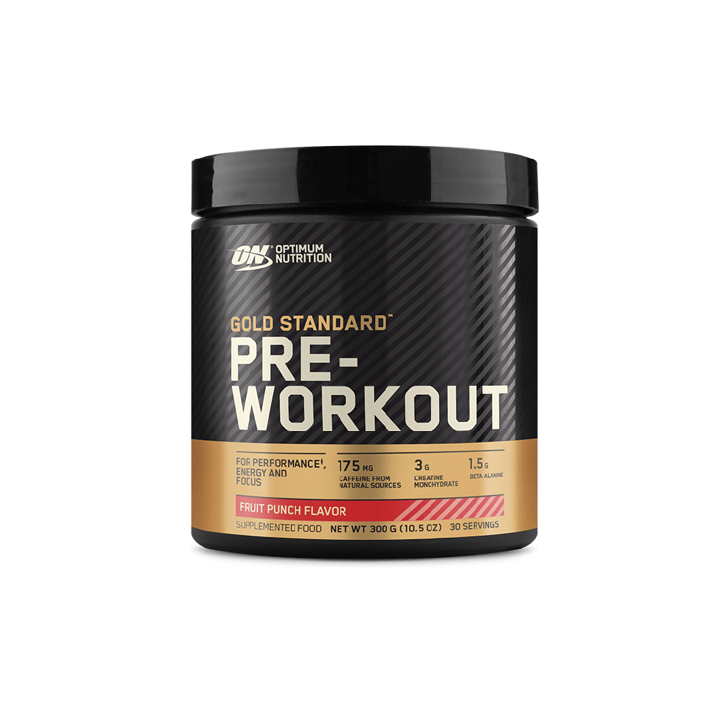 Ultimate Energy Pre-Workout Booster in a sleek container, perfect for energy and focus during workouts.