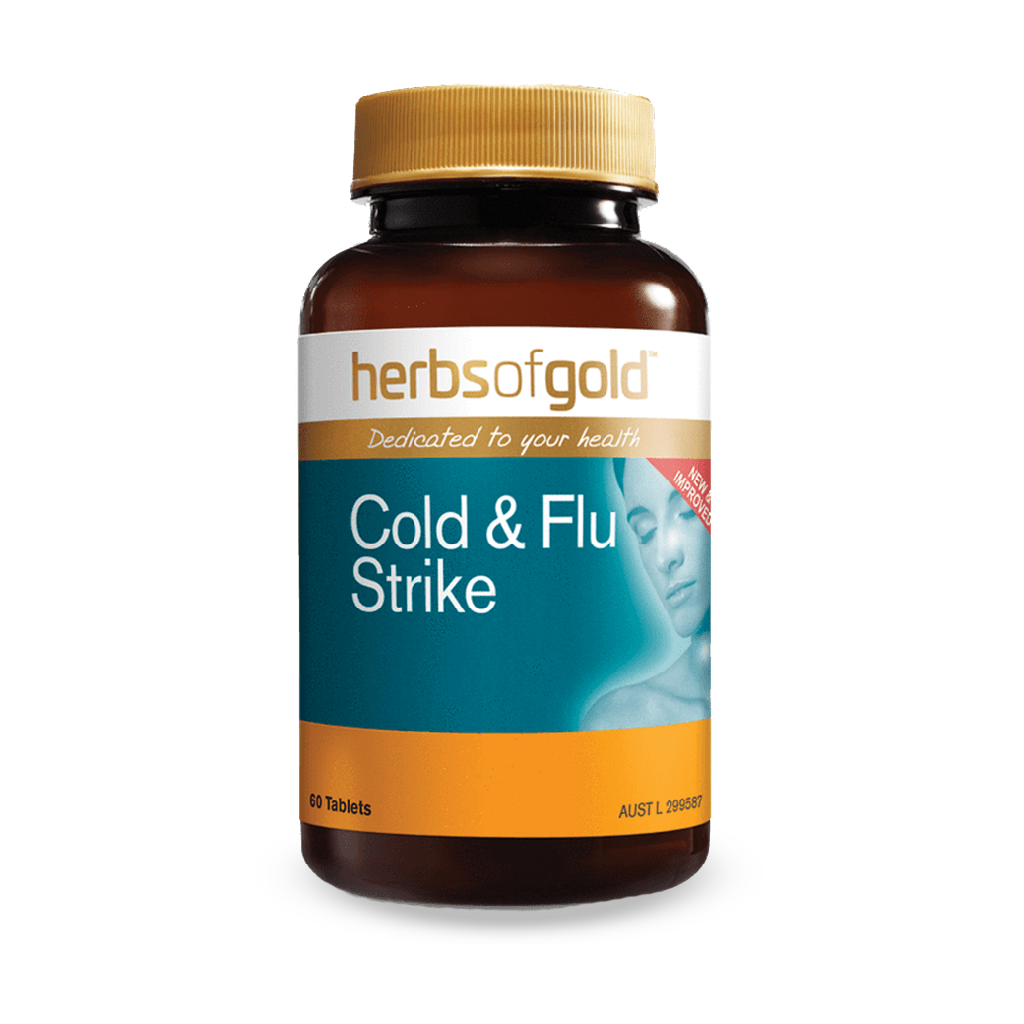 Herbal Cold & Flu Relief Supplements with Elderberry and Vitamin C