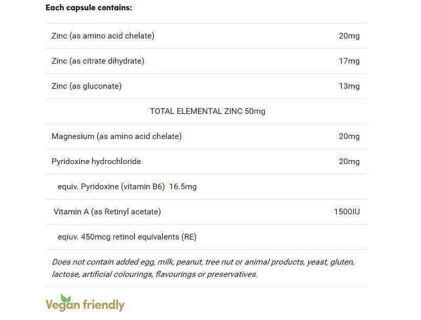 Close-up of Zinc Boost Ultra supplement bottle with a soft-focus background, showcasing its vitamin-rich ingredients.