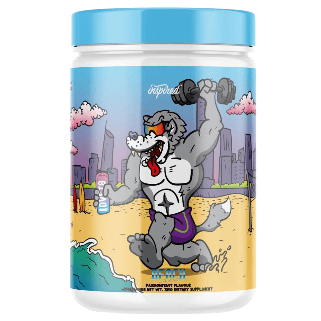 DVST8 BBD pre-workout supplement bottle with focus on muscle pump benefits