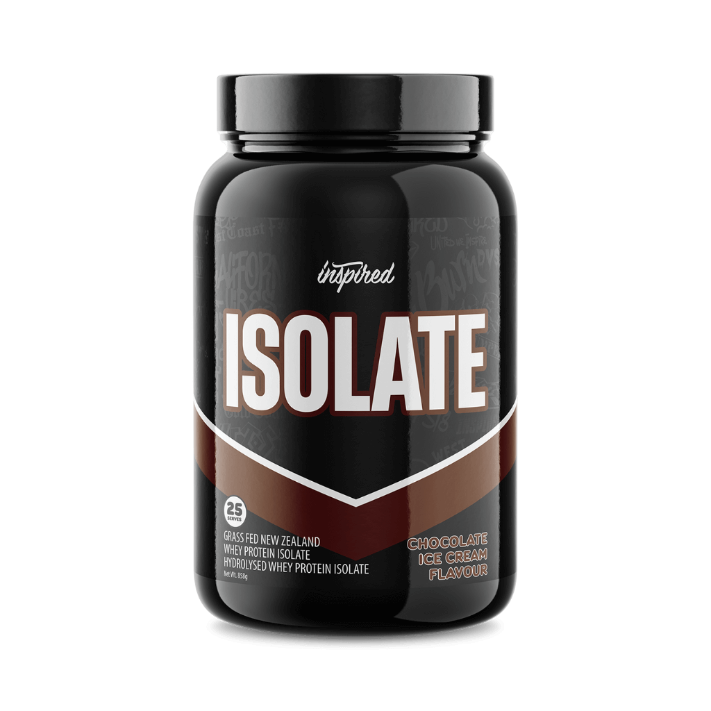 PureGrass Whey Protein Isolate in a sleek package, ideal for fitness enthusiasts looking to build muscle.