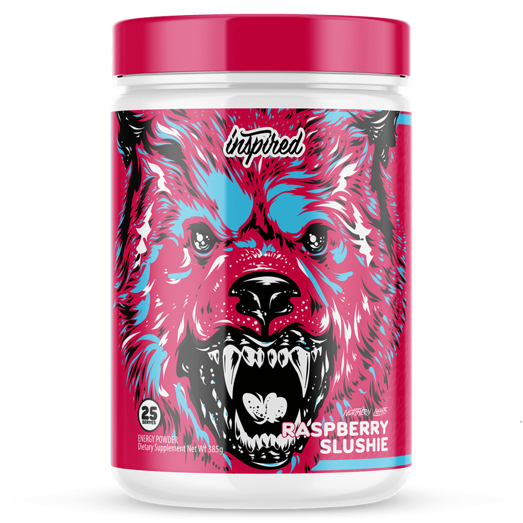 Close-up of DVST8 BBD packaging showcasing premium ingredients for high-intensity workouts