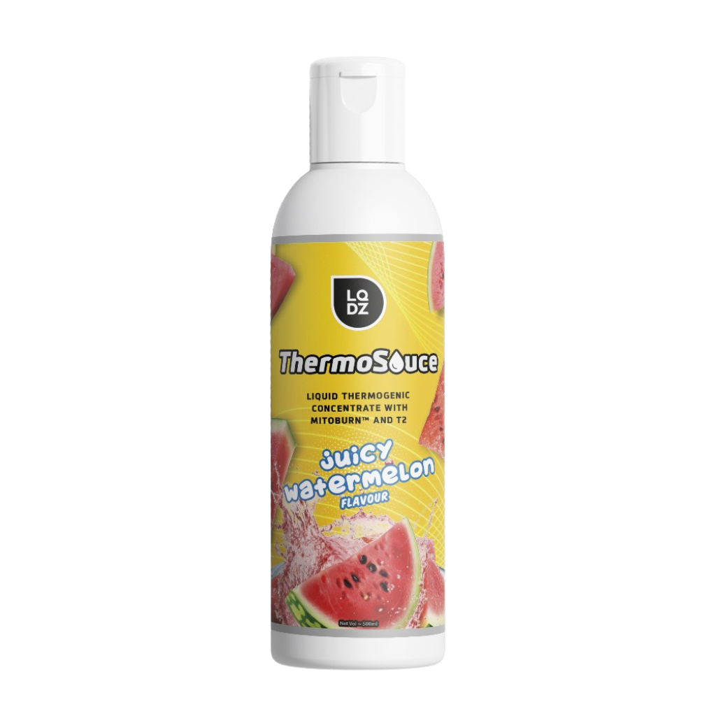 Bottle of FireSense Thermo Sauce with fiery red sauce, ideal for cooking and enhancing flavor
