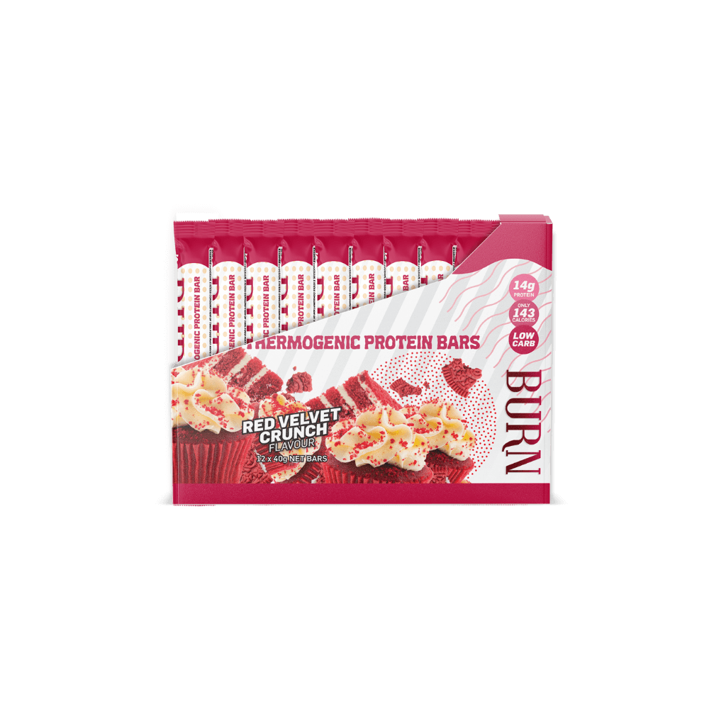 Person enjoying Maxines Burn Bars as a healthy snack after workout